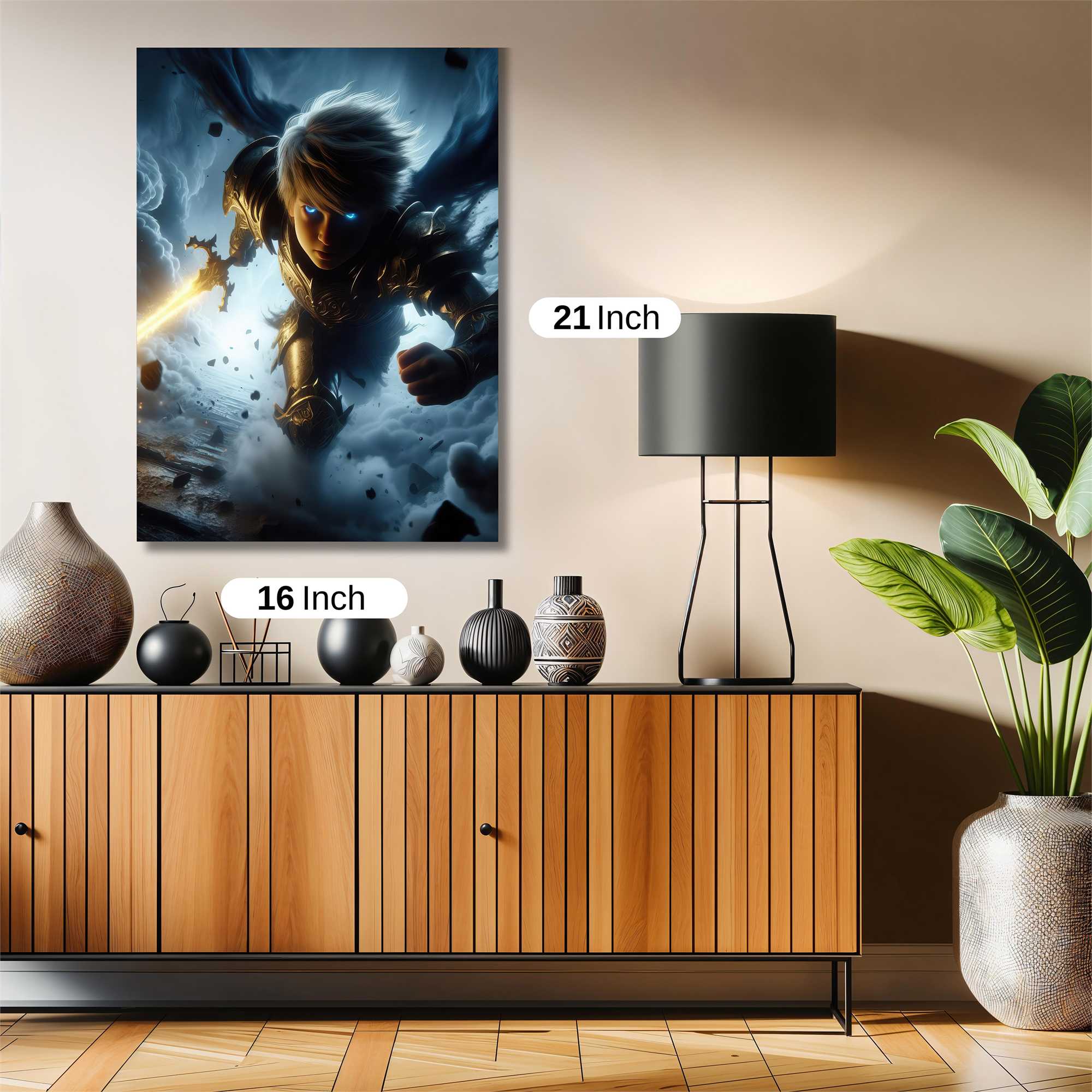 Angel Ascending Safe Wall Magnetic / M