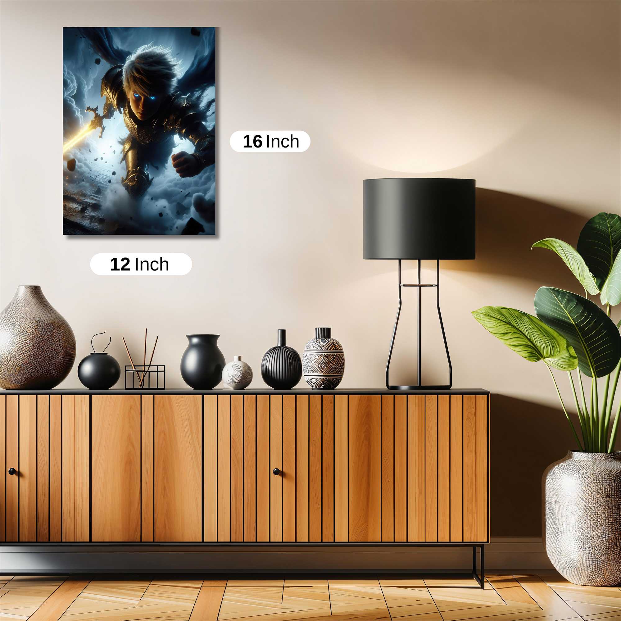 Angel Ascending Safe Wall Magnetic / M