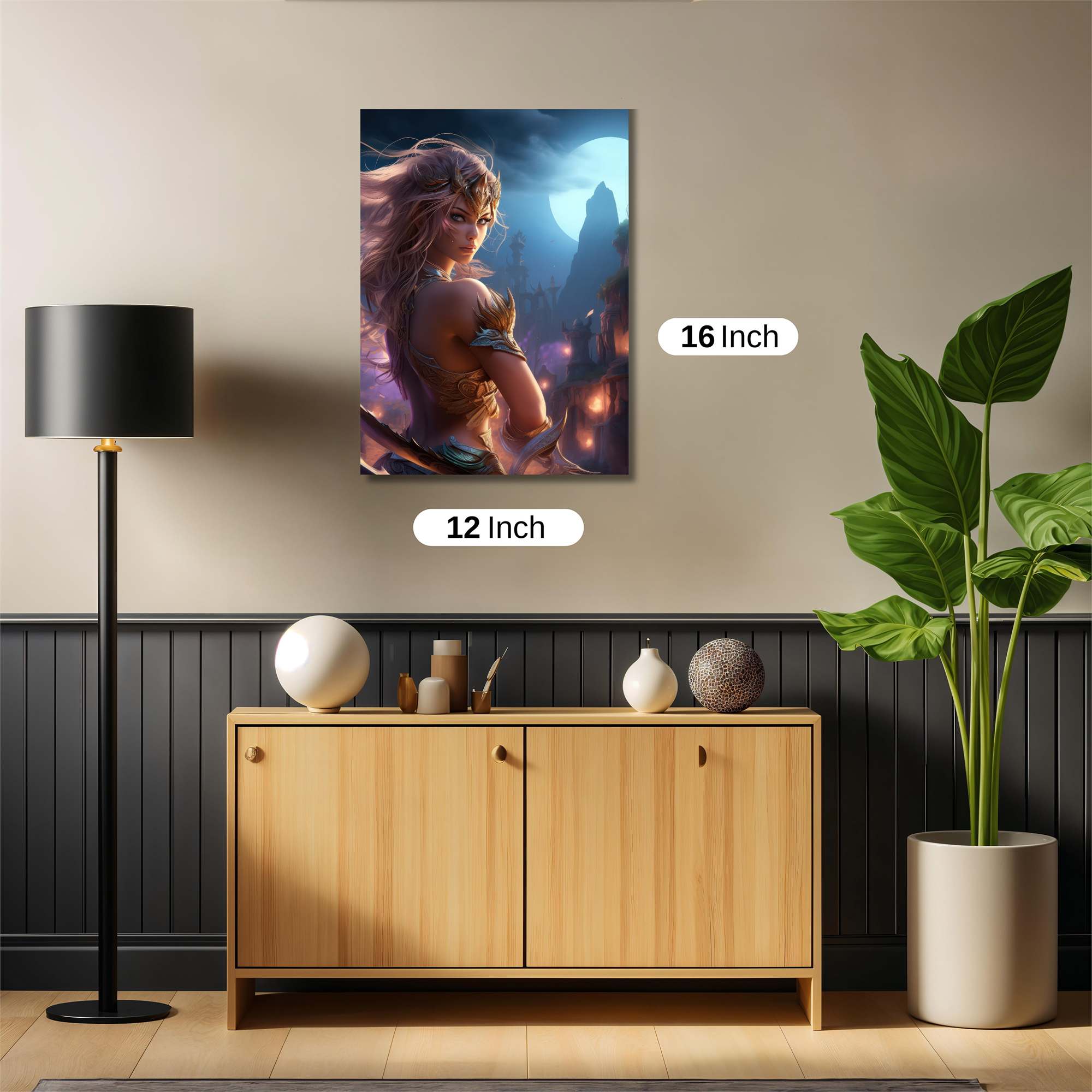 Moonlit Majesty Safe Wall Magnetic / M