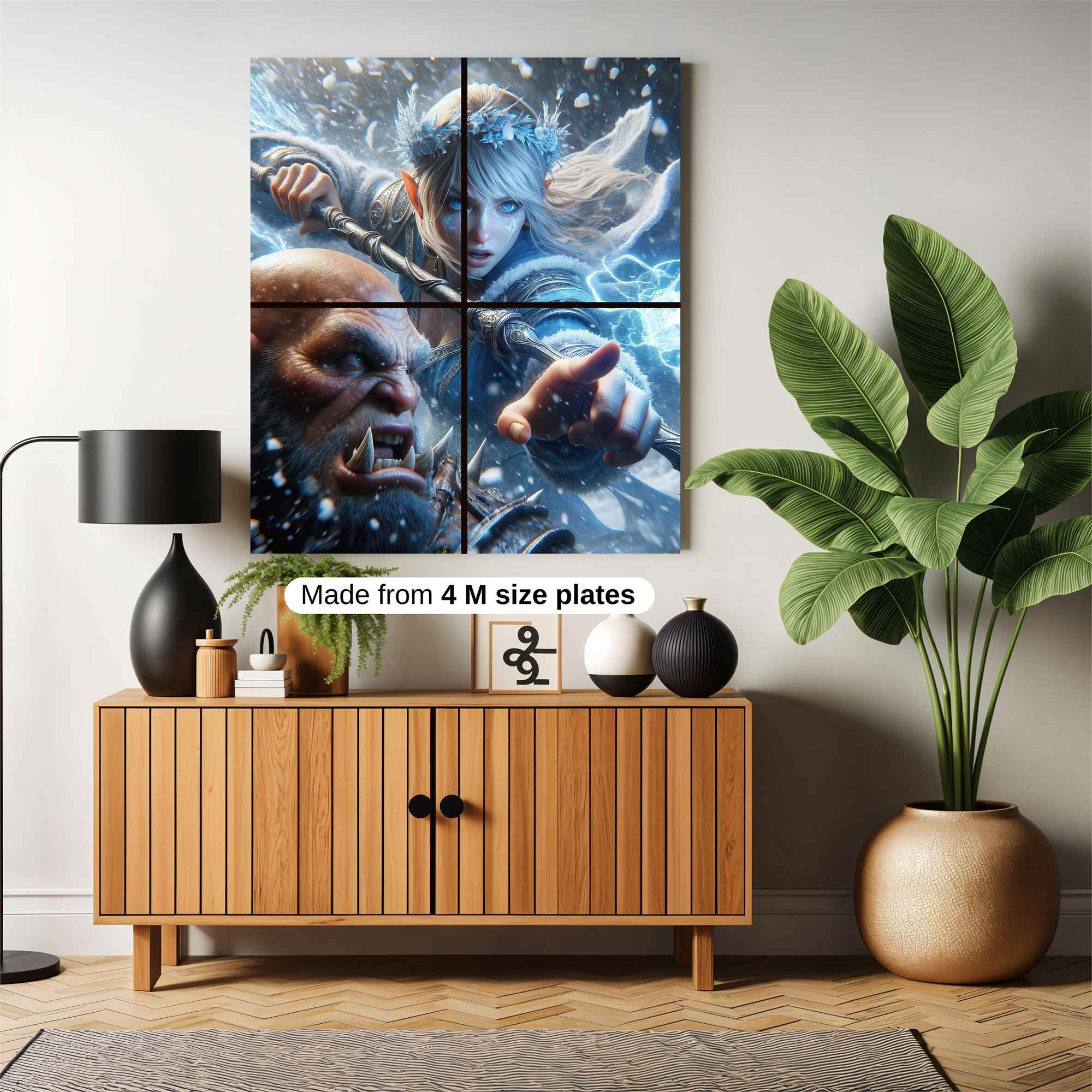 Elf Enchantress Safe Wall Magnetic / M