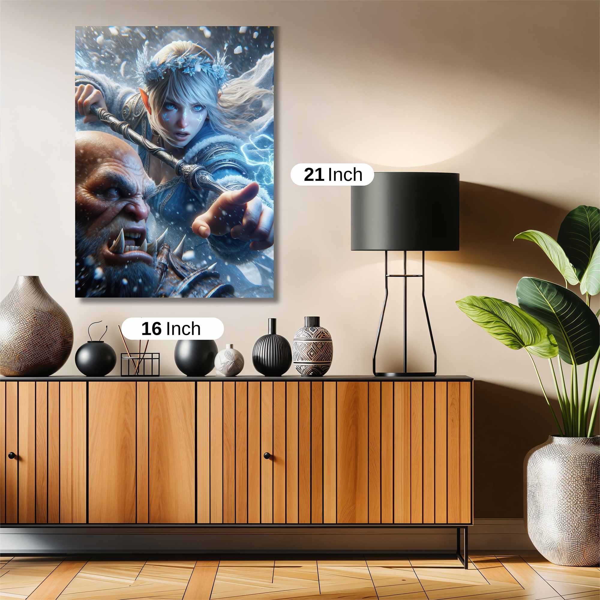 Elf Enchantress Safe Wall Magnetic / M