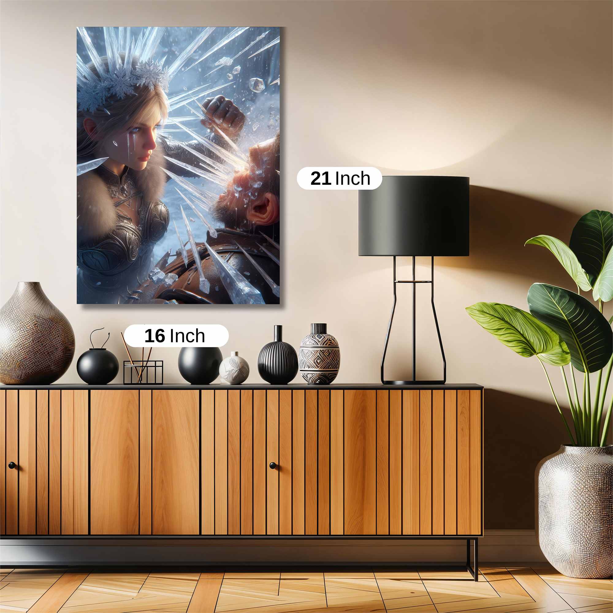 Ice Queen Safe Wall Magnetic / M