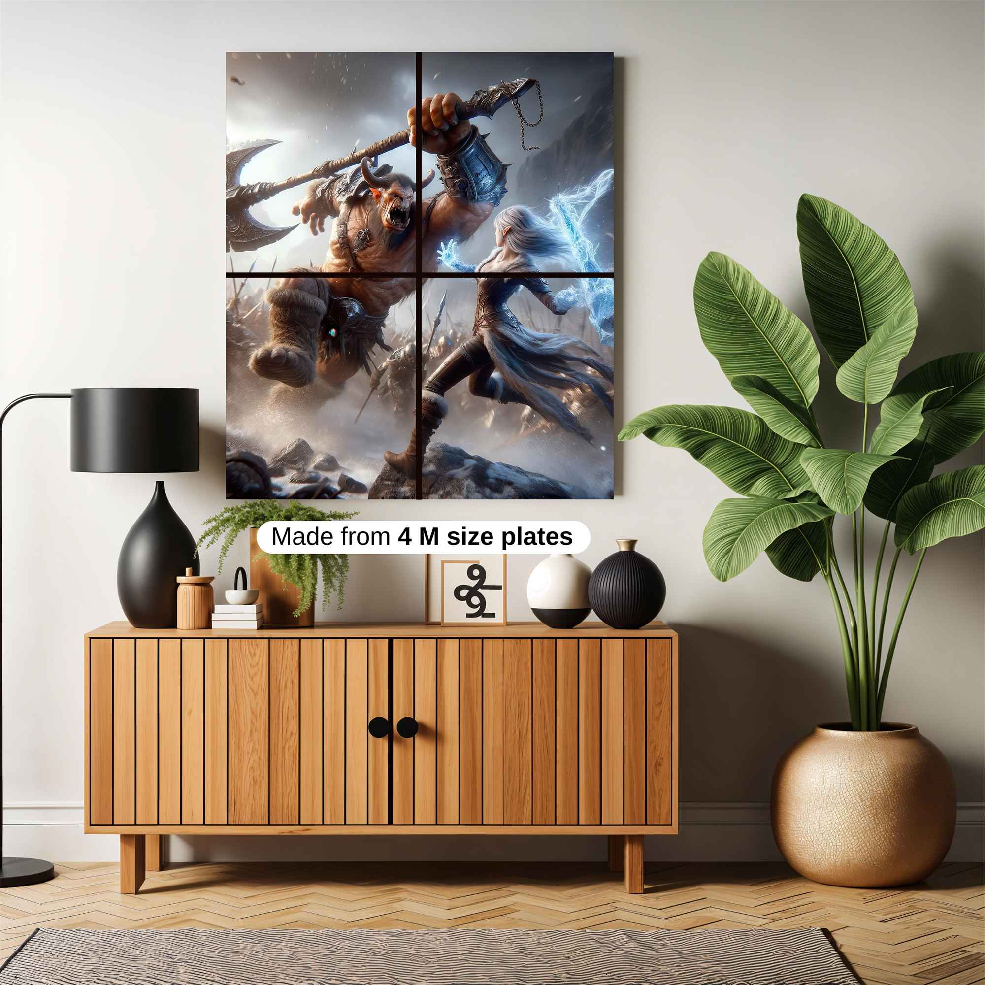 Minotaur Menace Safe Wall Magnetic / M