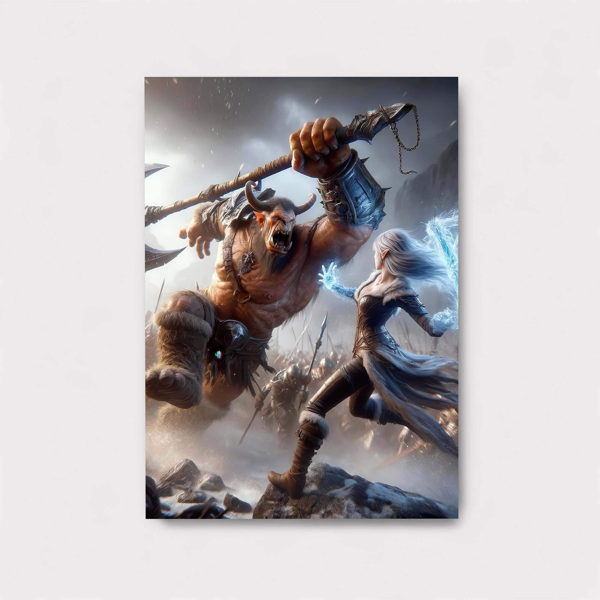 Minotaur Menace Safe Wall Magnetic / M