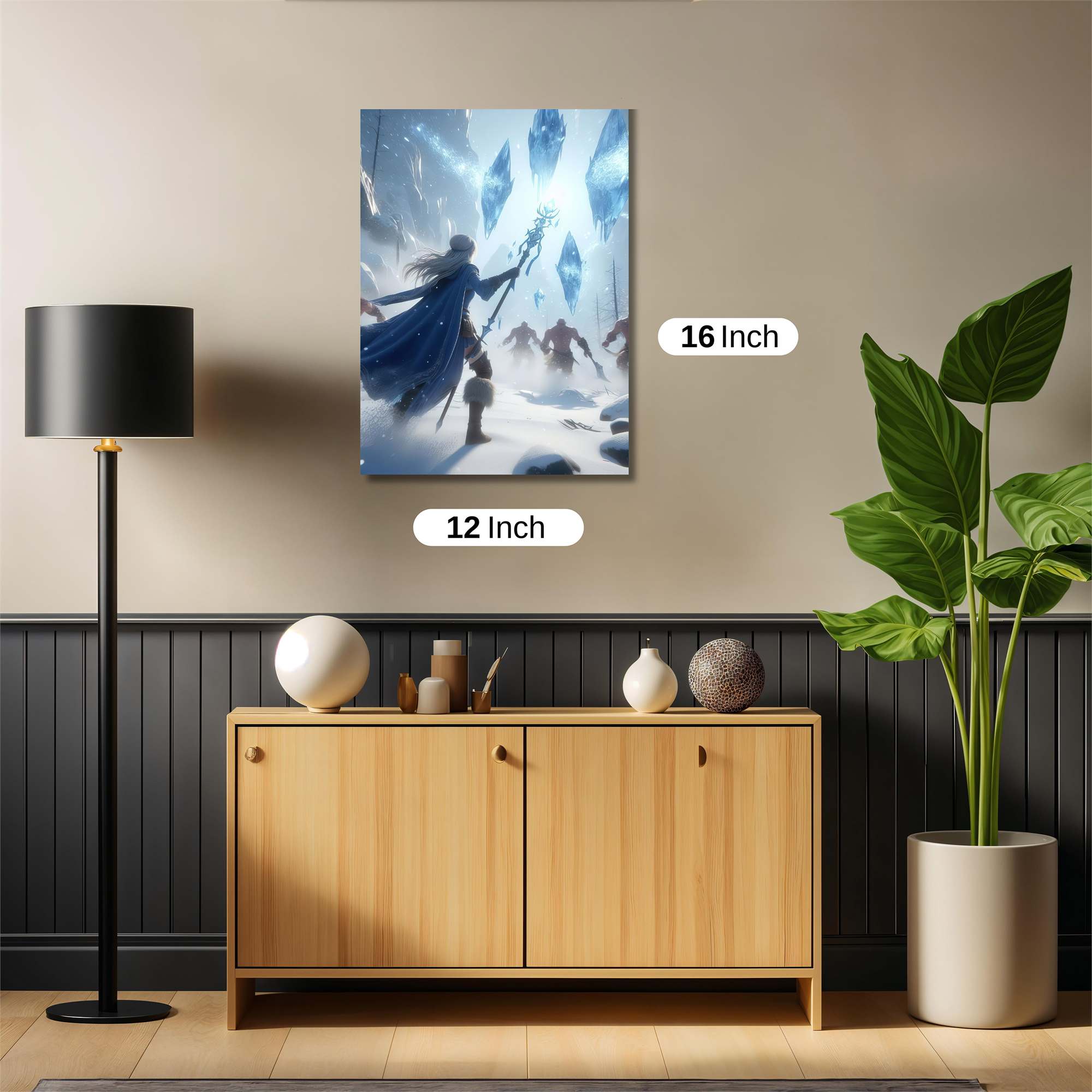 Frostweaver Enchantment Safe Wall Magnetic / M