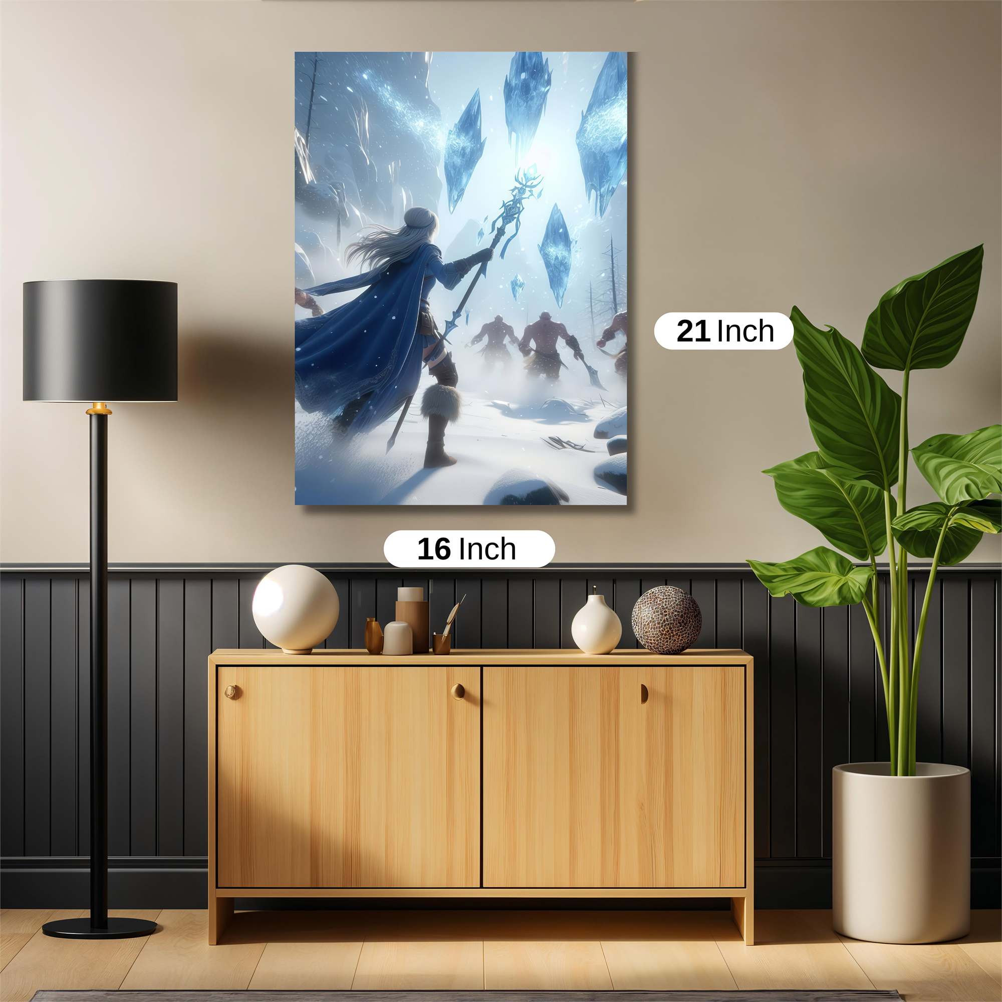 Frostweaver Enchantment Safe Wall Magnetic / M