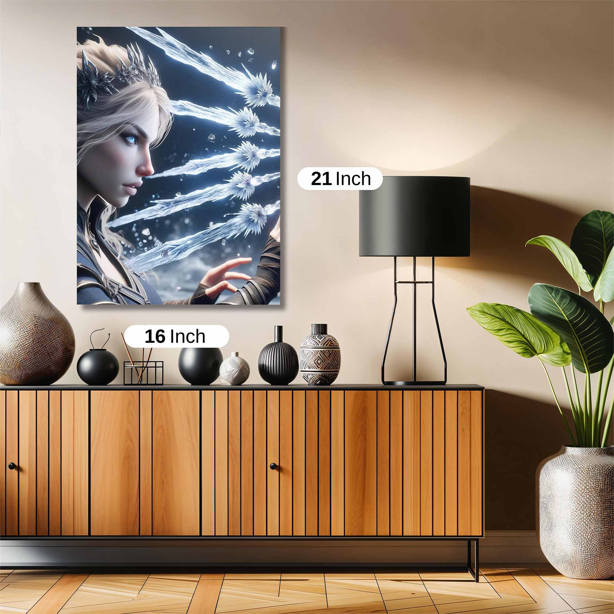 Ice Enchantress Safe Wall Magnetic / M