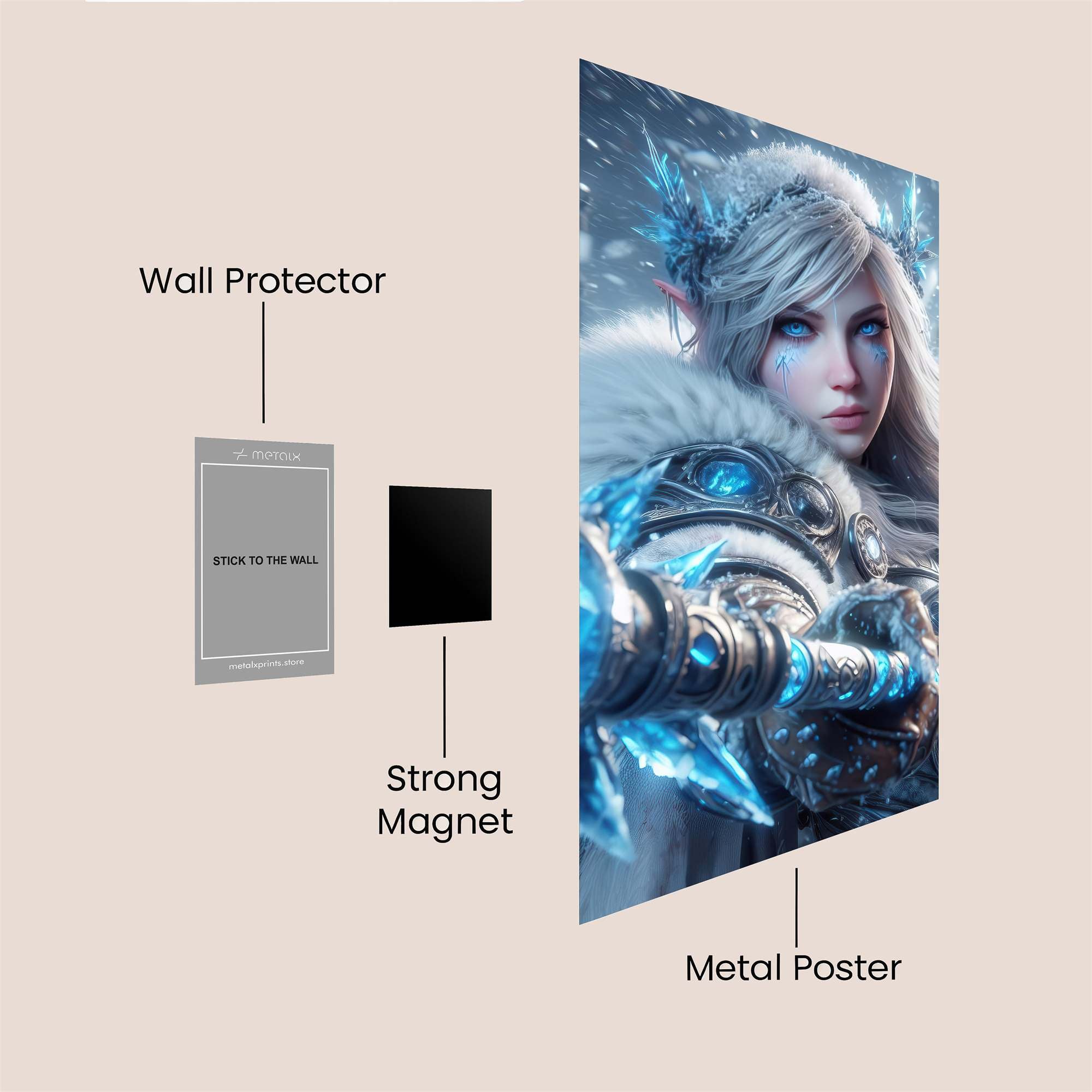 Frost Empress Safe Wall Magnetic / M