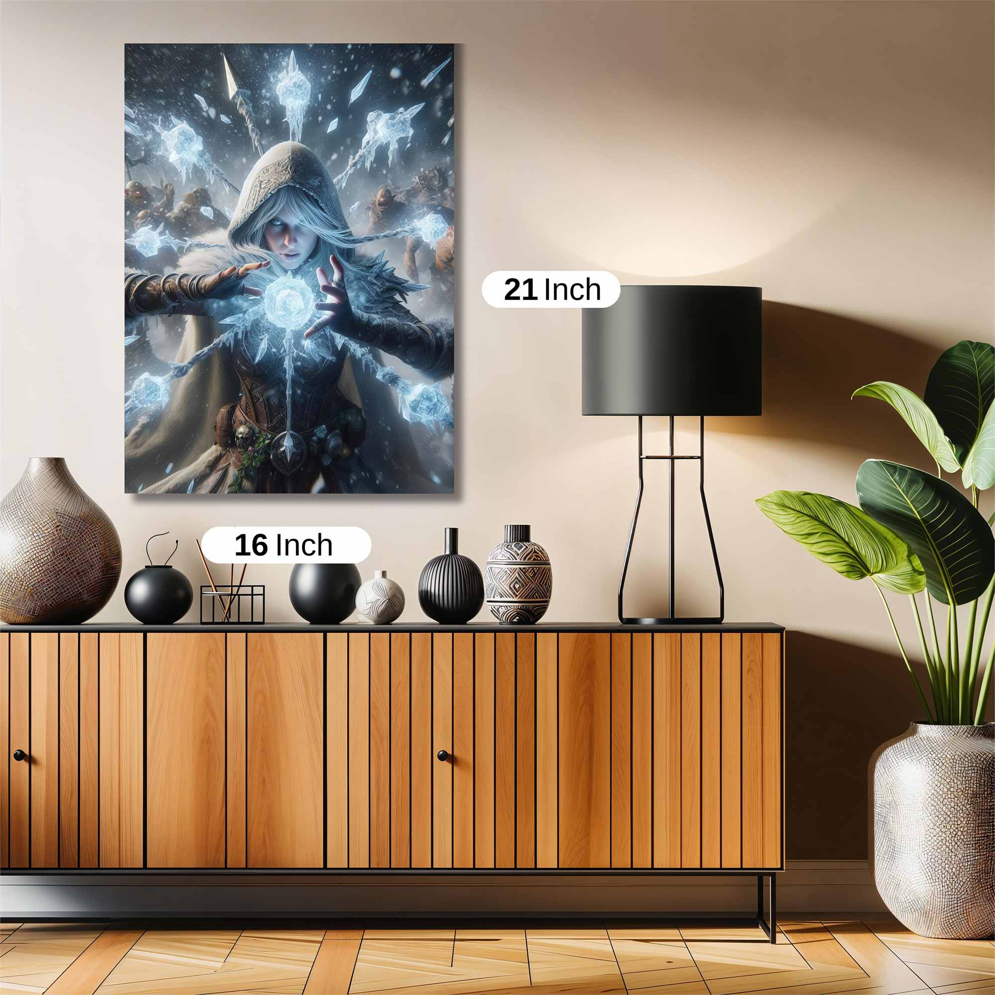 Ice Enchantress Safe Wall Magnetic / M