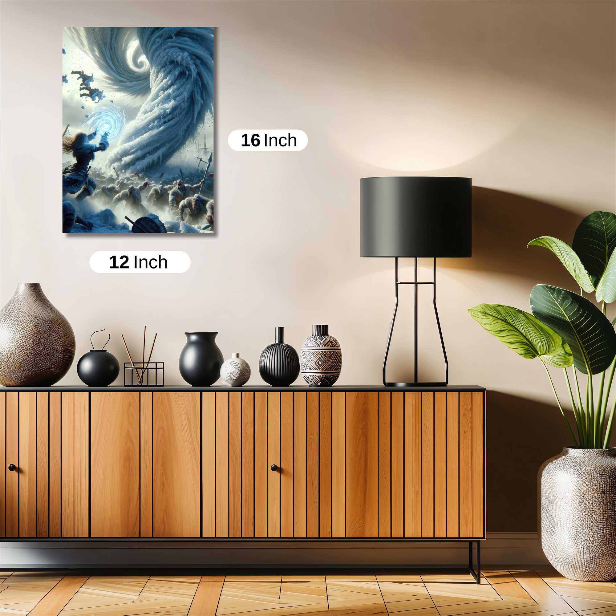 Ice Vortex Safe Wall Magnetic / M