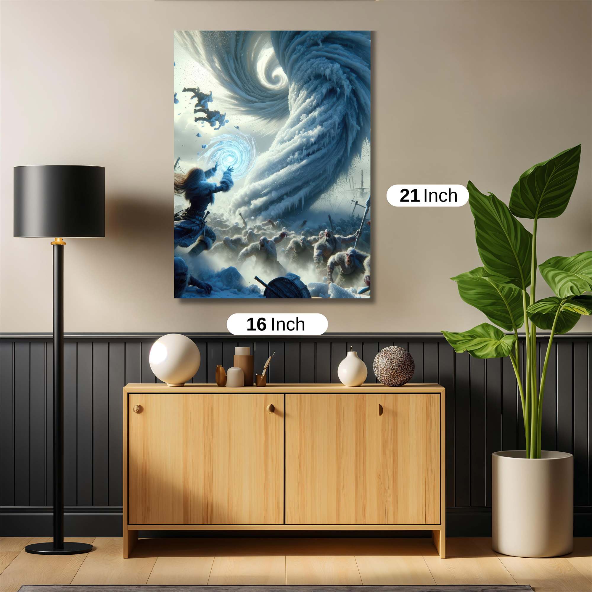 Ice Vortex Safe Wall Magnetic / M