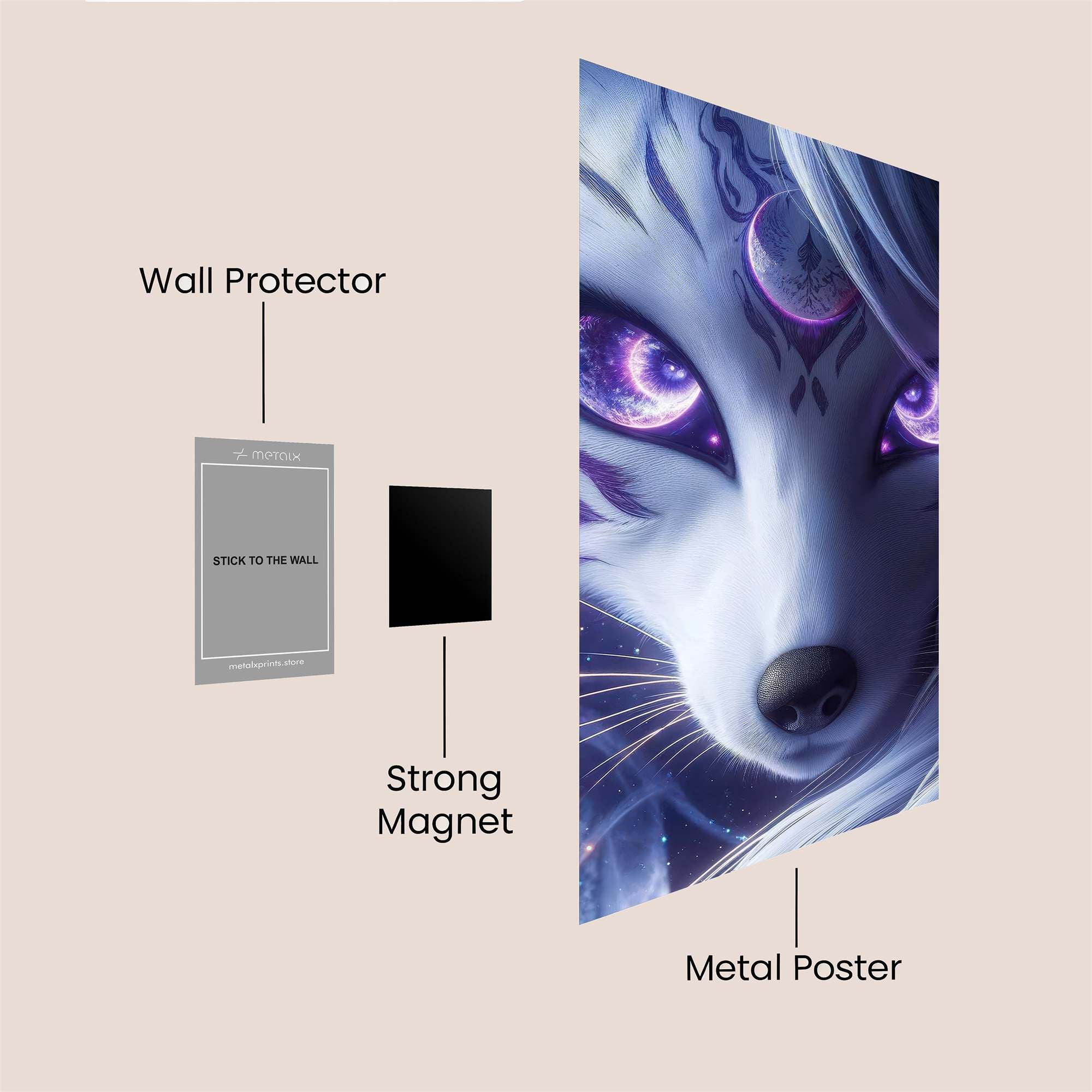 Lunar Enigma Safe Wall Magnetic / M