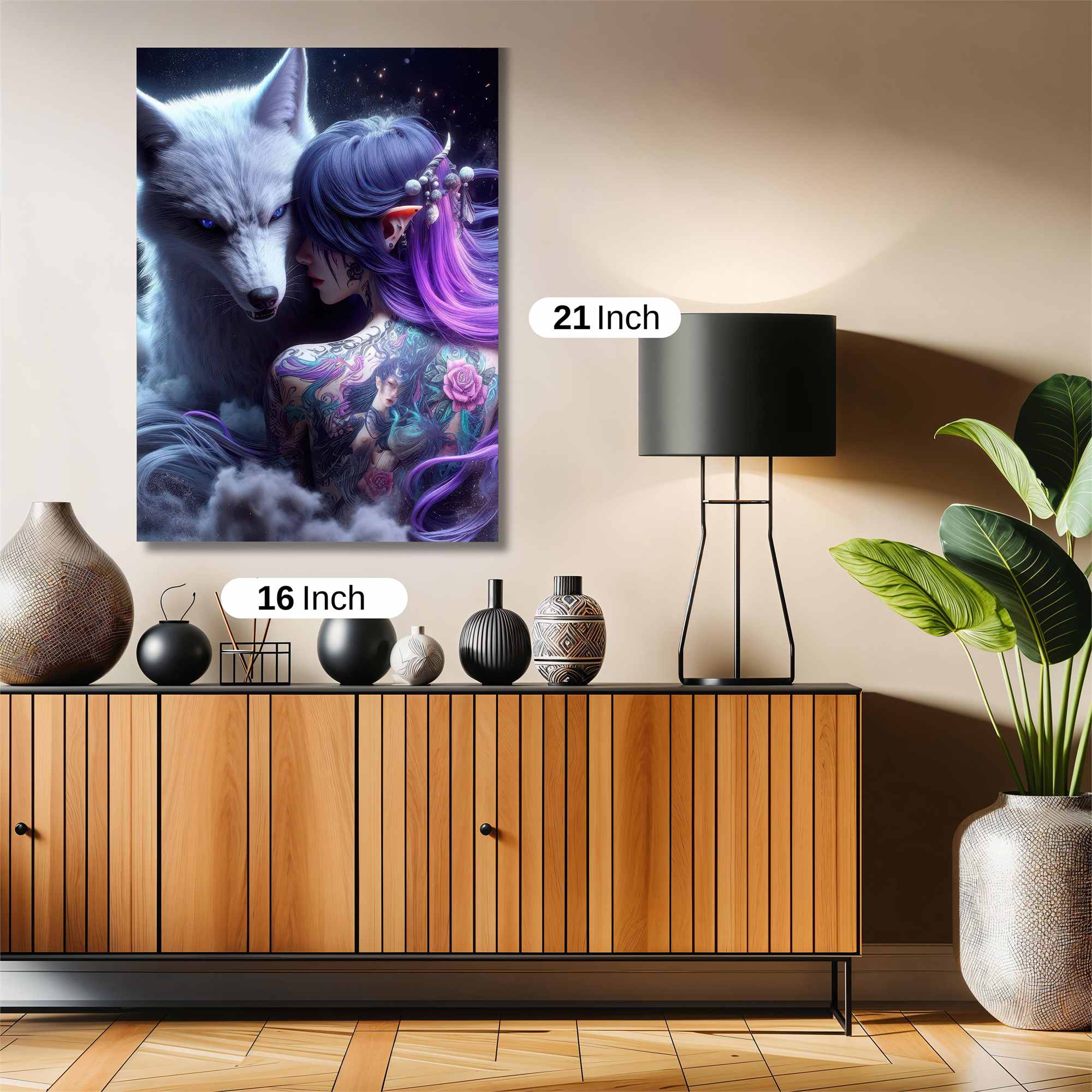 Lunar Embrace Safe Wall Magnetic / M