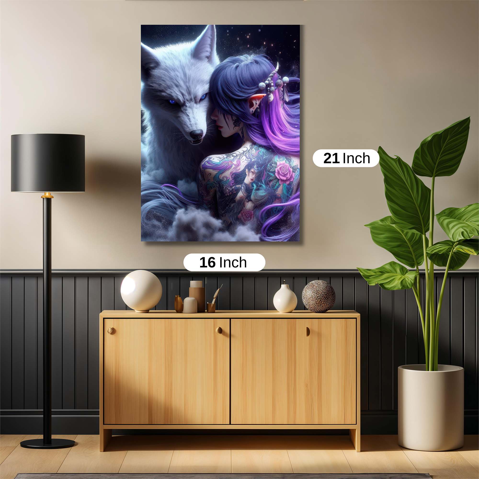 Lunar Embrace Safe Wall Magnetic / M