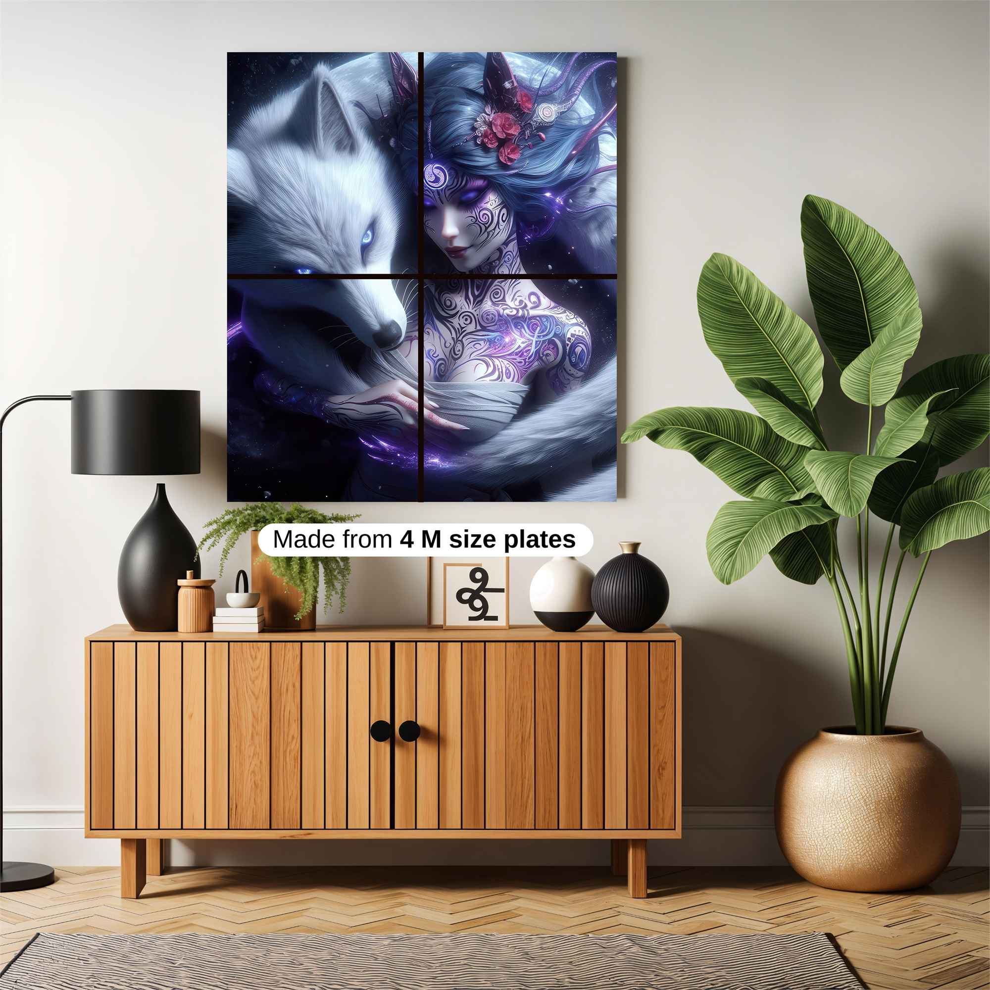 Lunar Serenity Safe Wall Magnetic / M