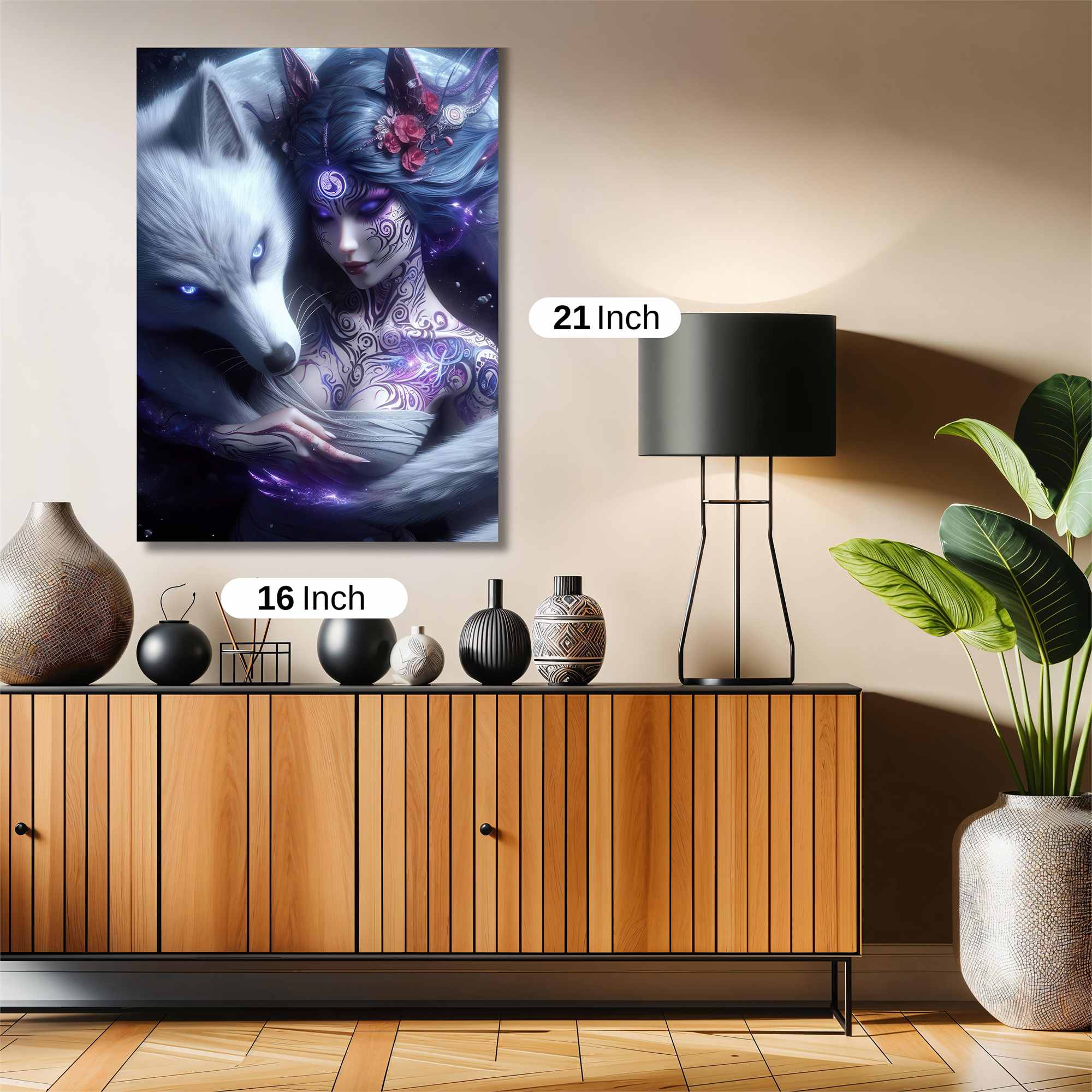 Lunar Serenity Safe Wall Magnetic / M