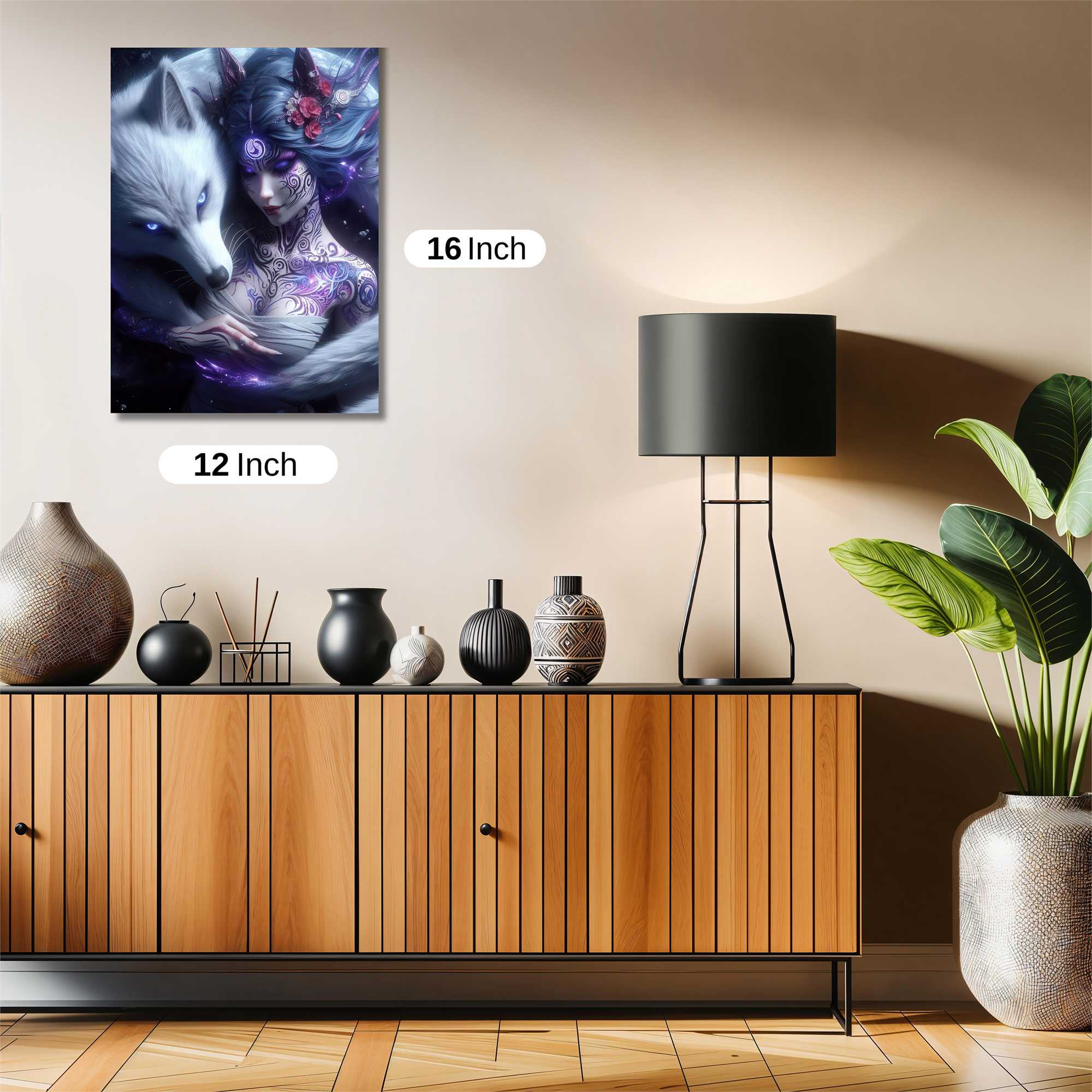 Lunar Serenity Safe Wall Magnetic / M