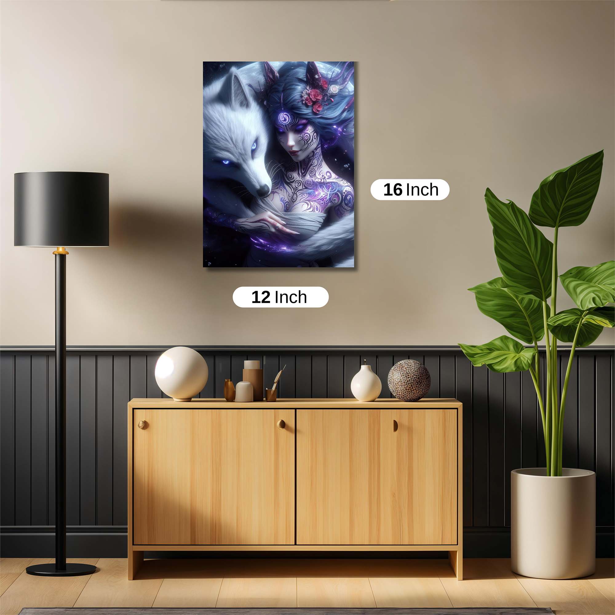 Lunar Serenity Safe Wall Magnetic / M