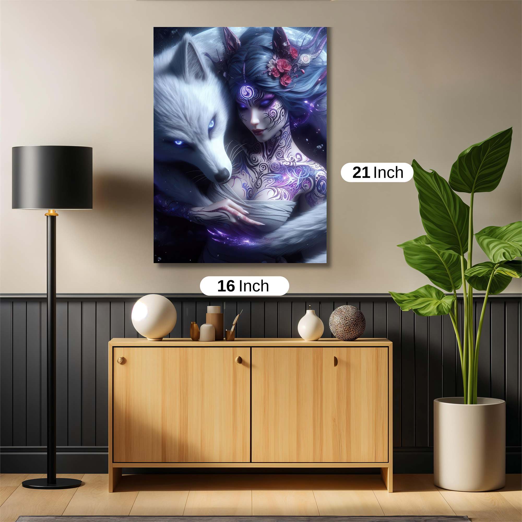 Lunar Serenity Safe Wall Magnetic / M