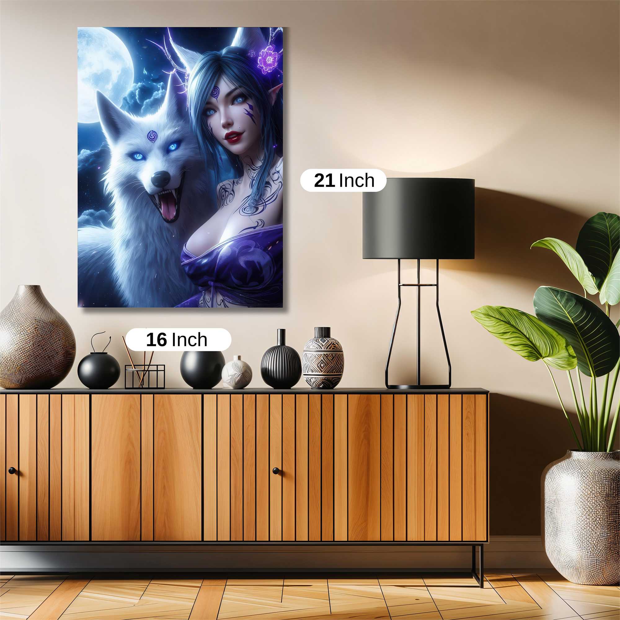 Moonlit Enchantment Safe Wall Magnetic / M