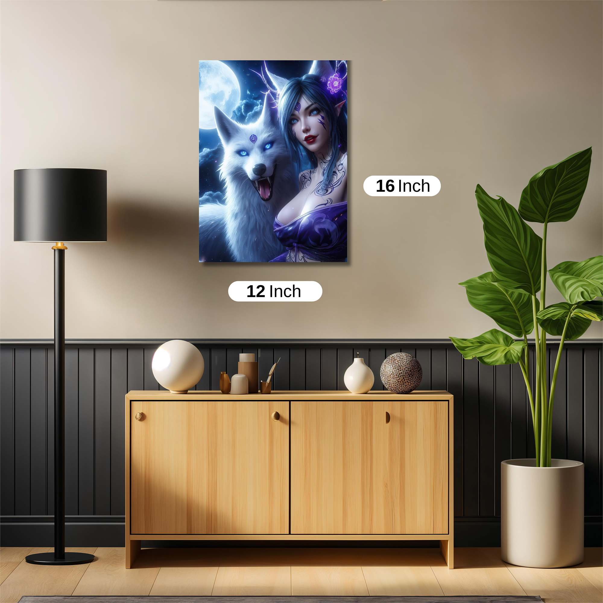 Moonlit Enchantment Safe Wall Magnetic / M