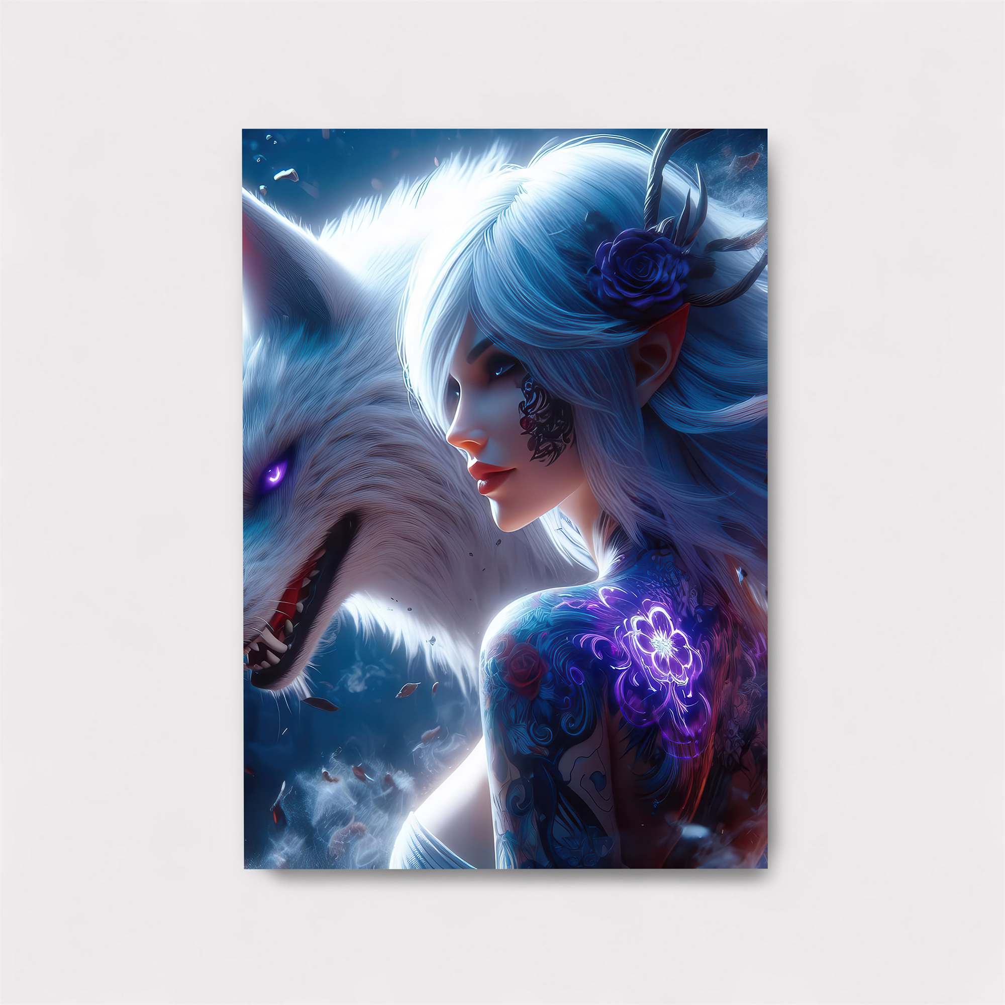 Frostbound Enigma Safe Wall Magnetic / M