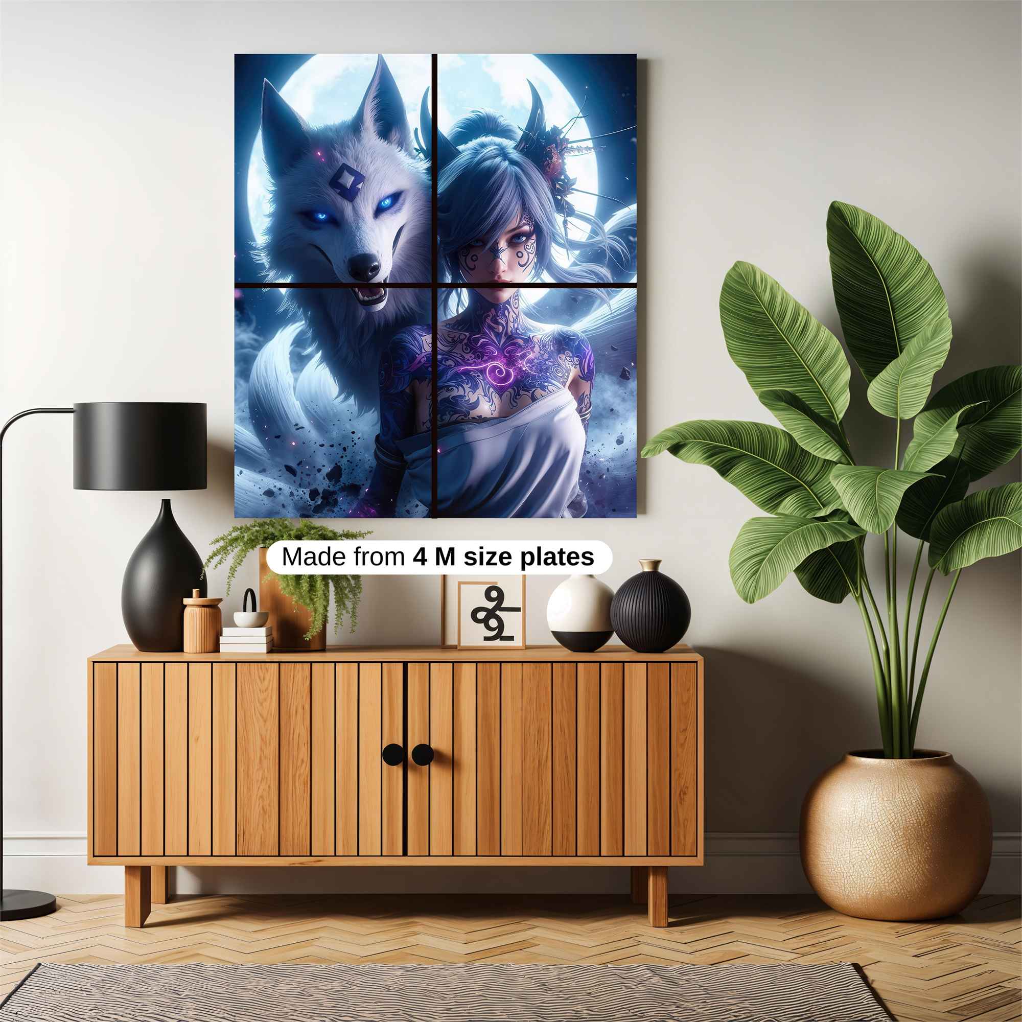 Wolf Enigma Safe Wall Magnetic / M