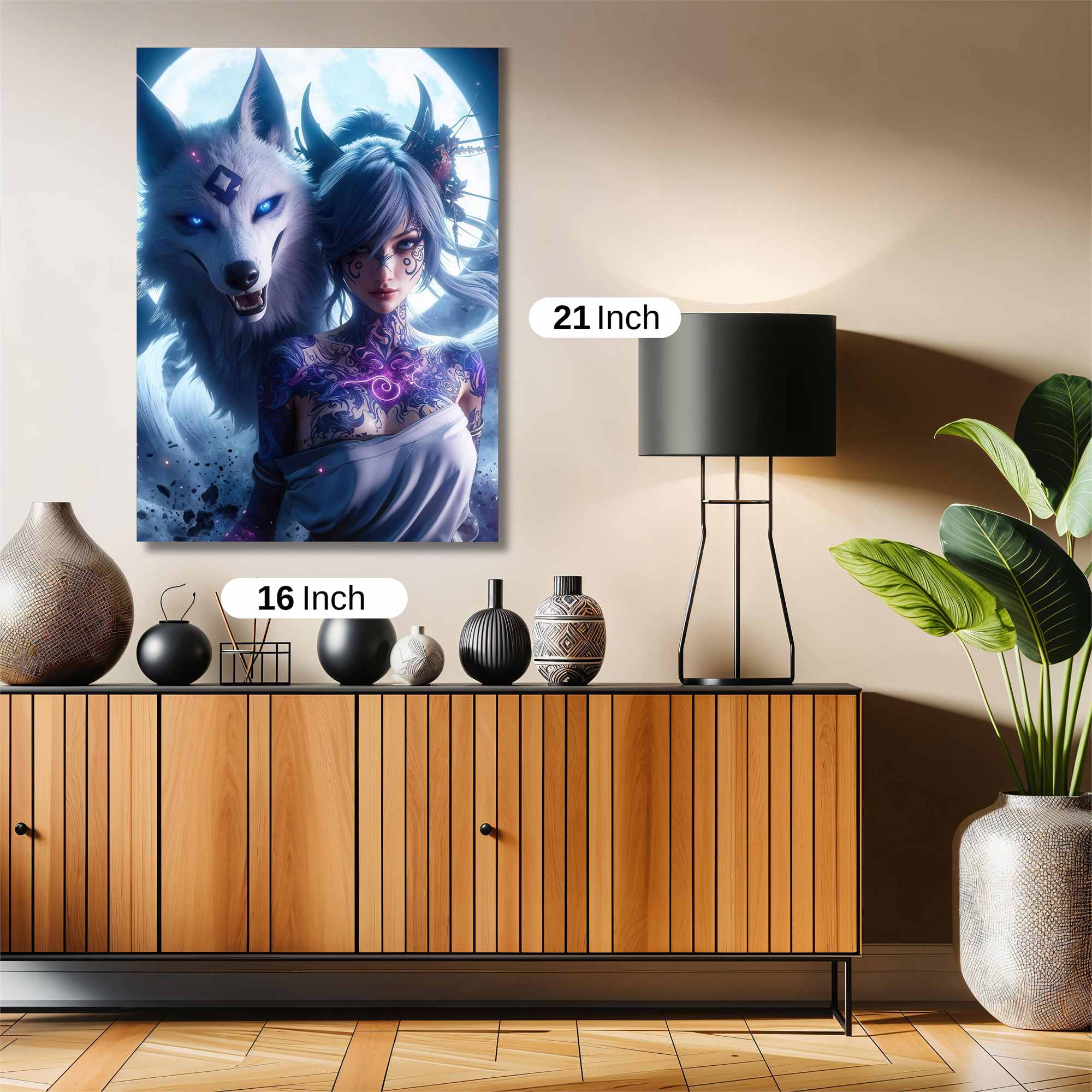 Wolf Enigma Safe Wall Magnetic / M