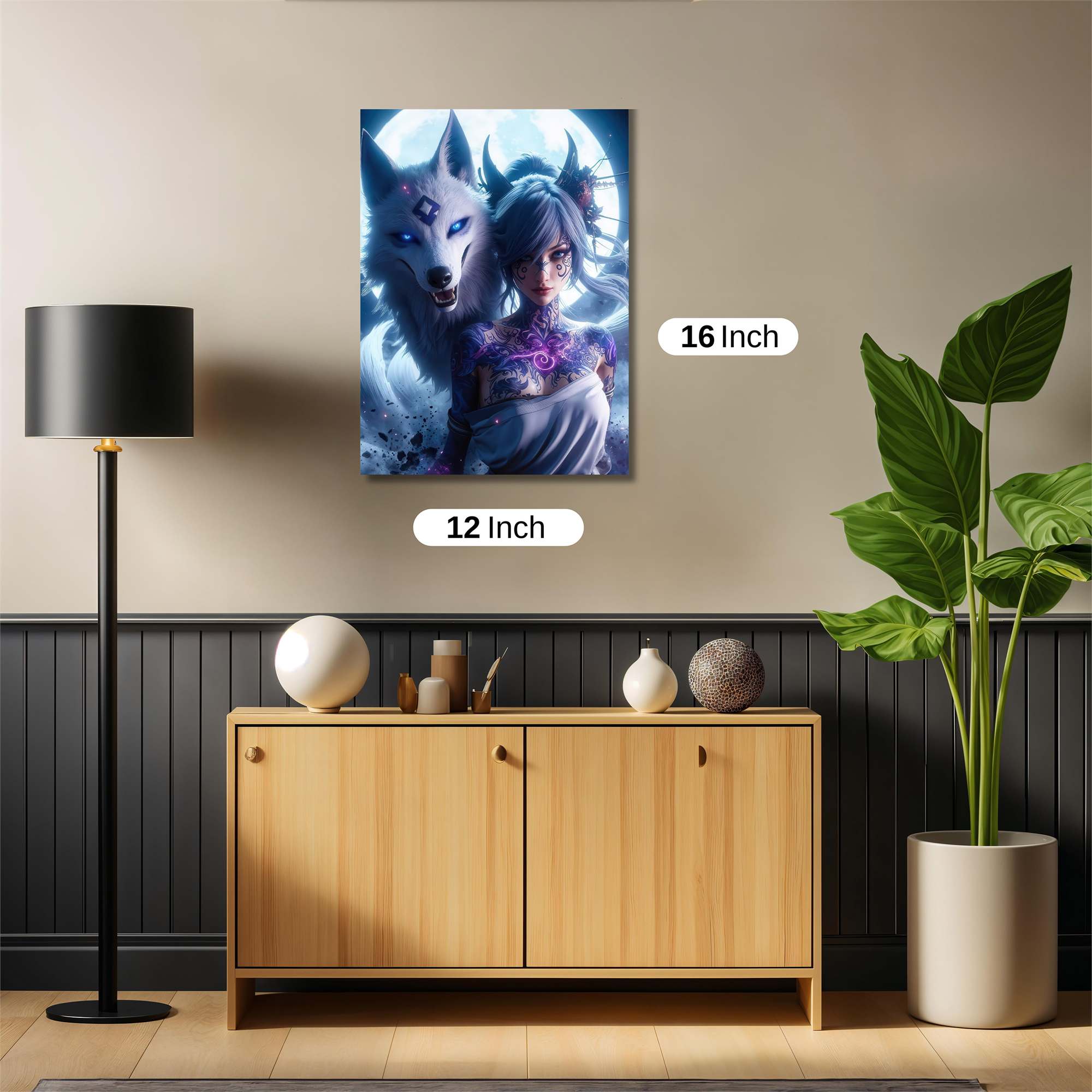 Wolf Enigma Safe Wall Magnetic / M