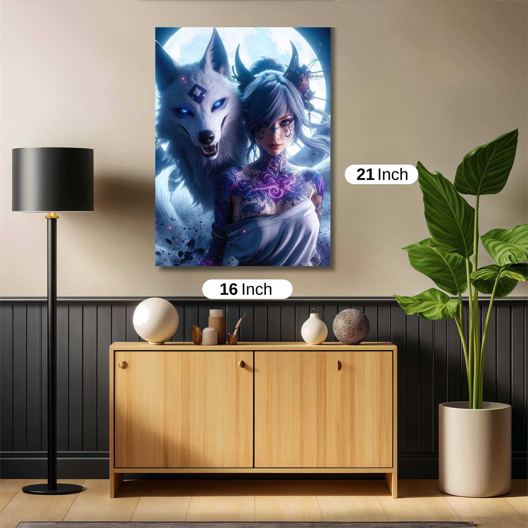 Wolf Enigma Safe Wall Magnetic / M