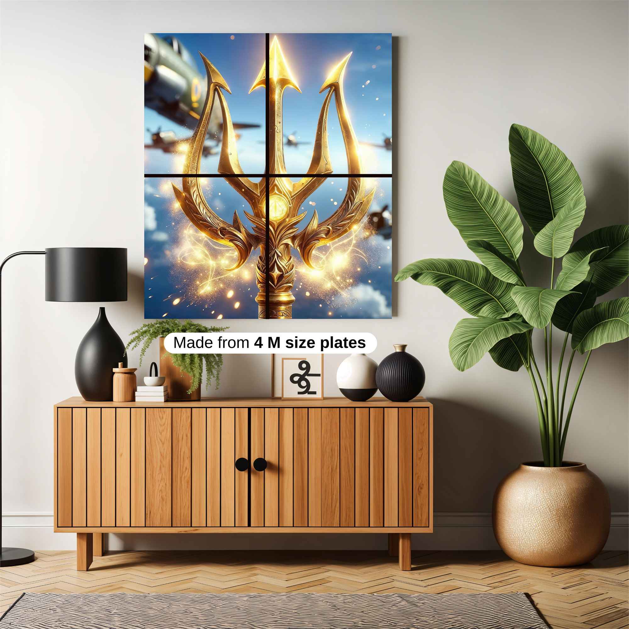 Poseidon's Radiance Safe Wall Magnetic / M