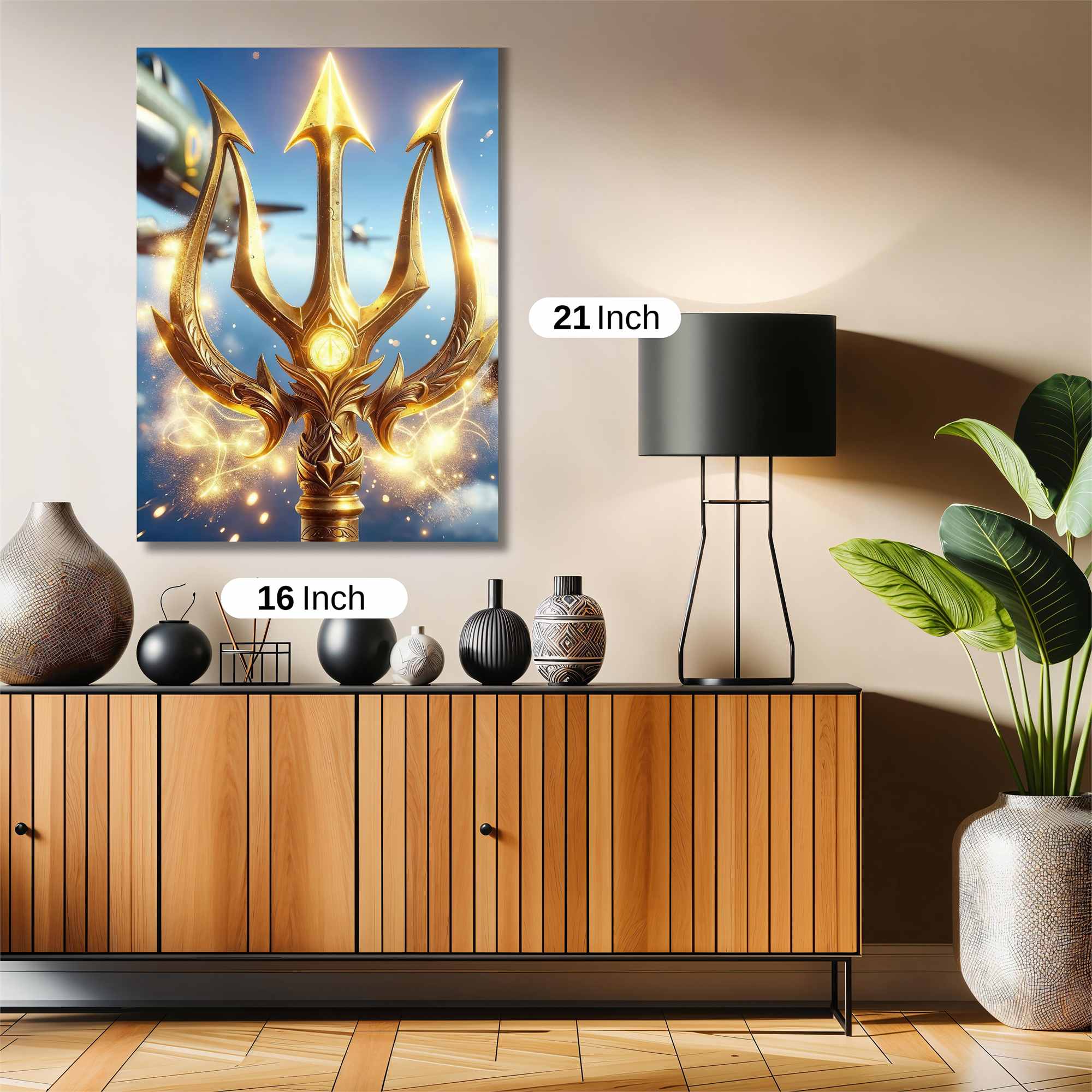 Poseidon's Radiance Safe Wall Magnetic / M