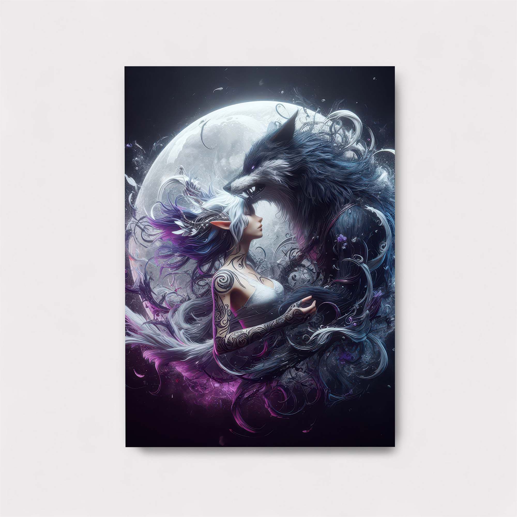 Moonlit Embrace Safe Wall Magnetic / M