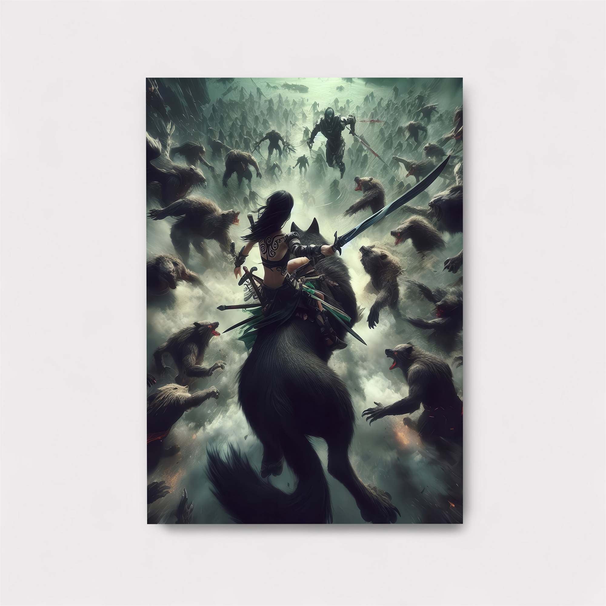 Wolf Warrior Safe Wall Magnetic / M