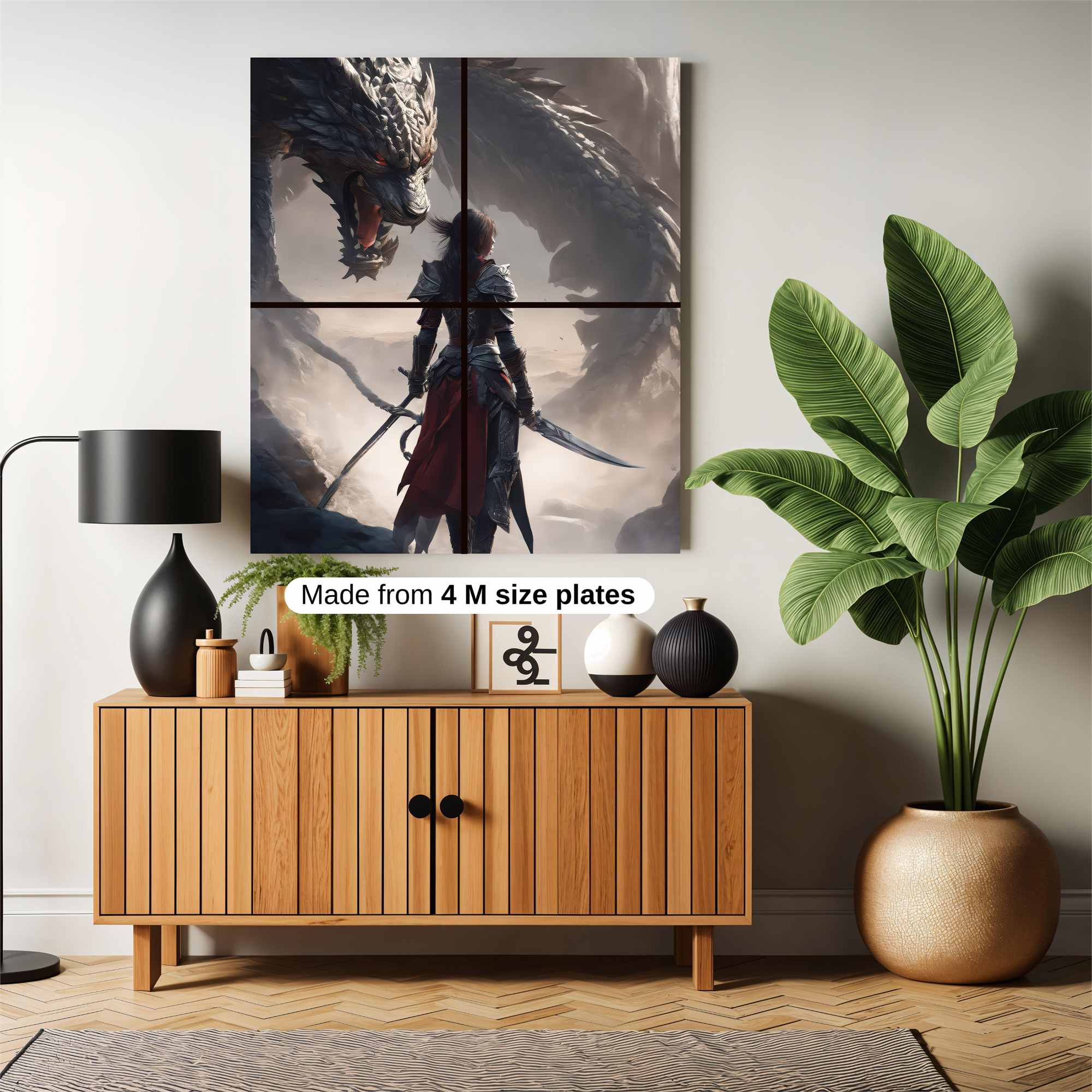 Dragon Defiance Safe Wall Magnetic / M