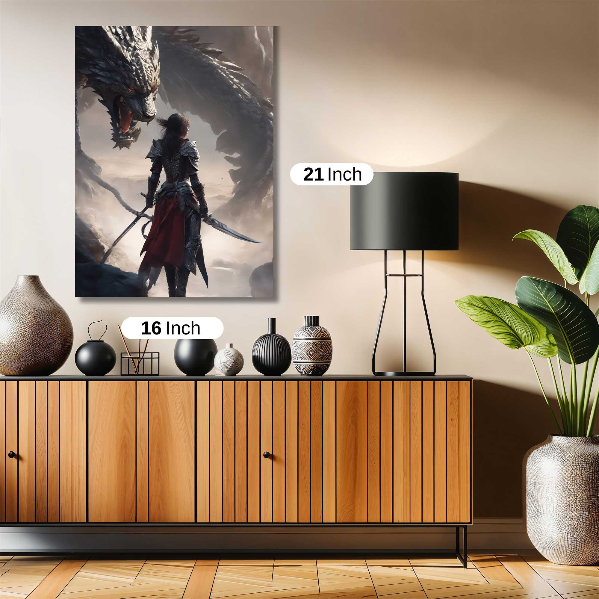 Dragon Defiance Safe Wall Magnetic / M