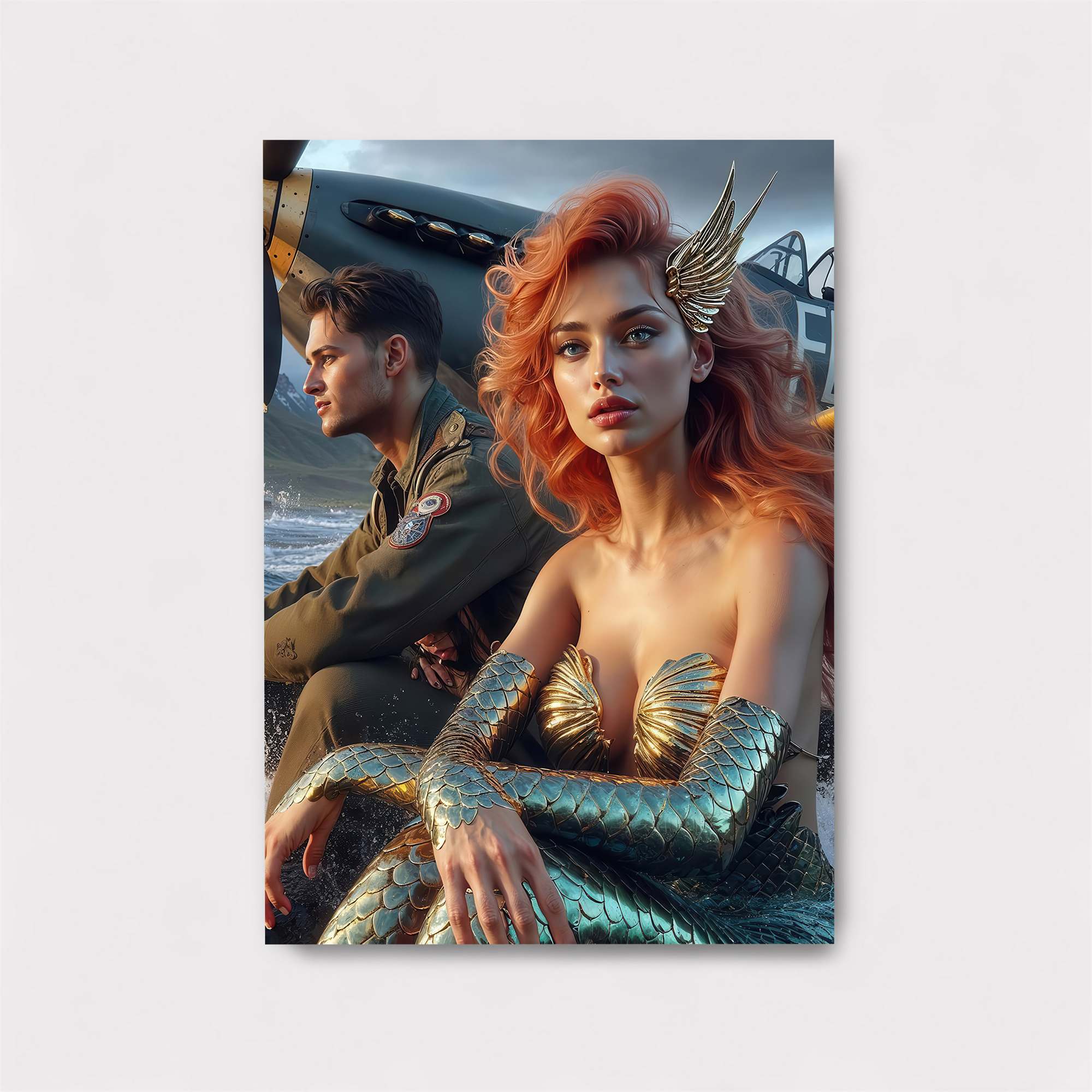 Mermaid Valor Safe Wall Magnetic / M