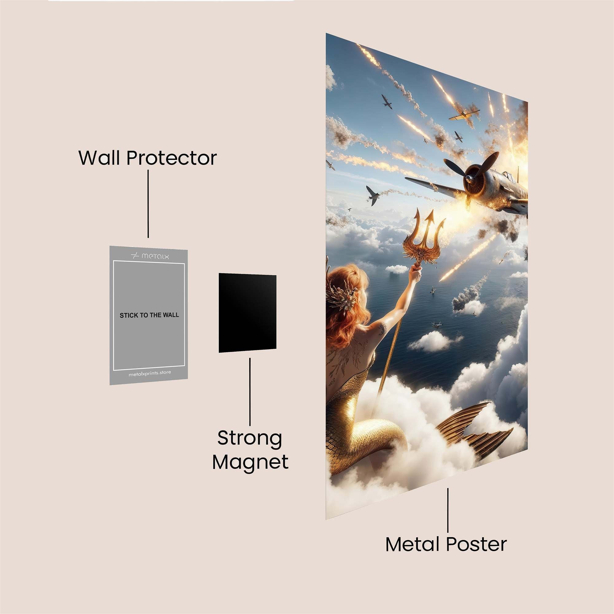 Neptune's Havoc Safe Wall Magnetic / M