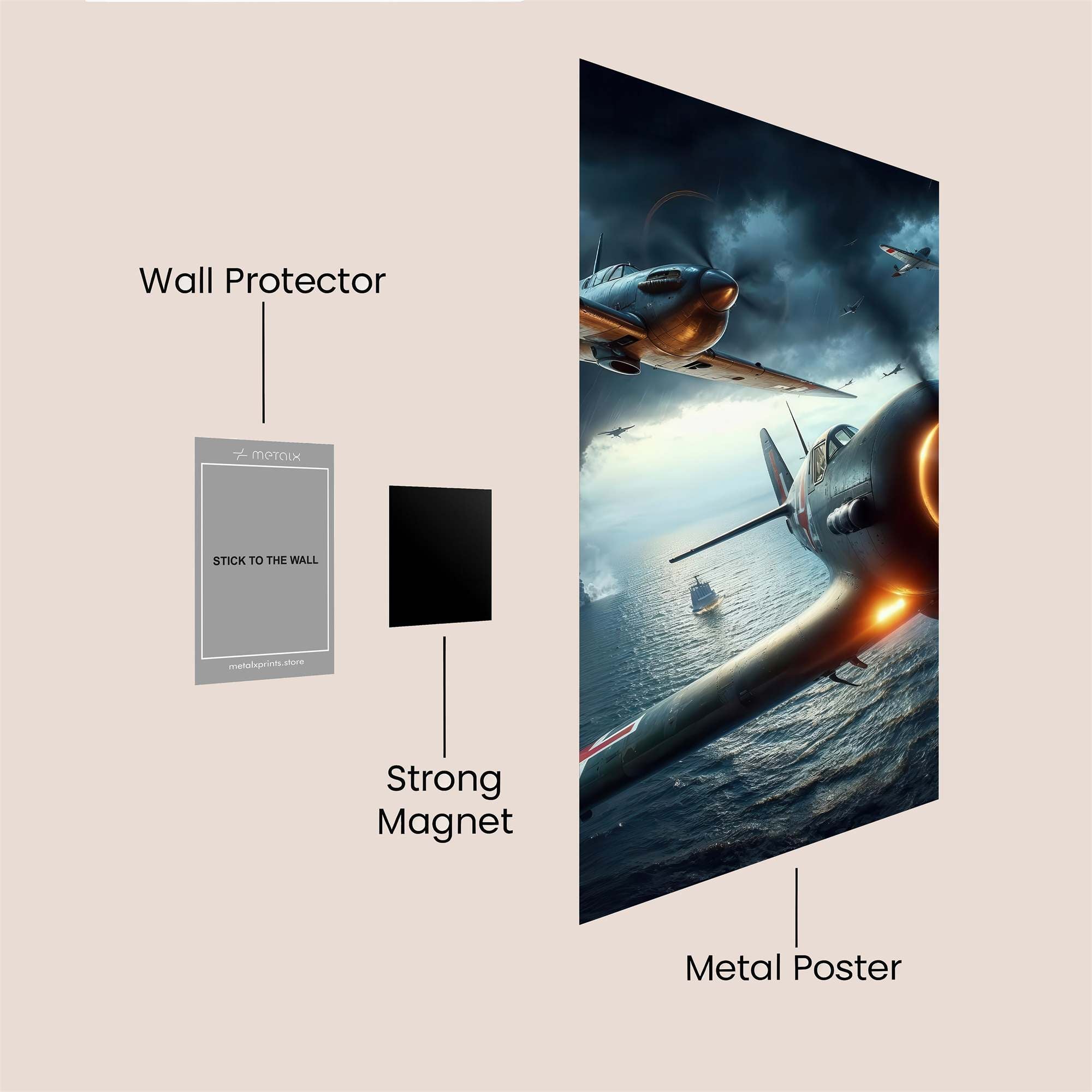 Spitfire Tempest Safe Wall Magnetic / M