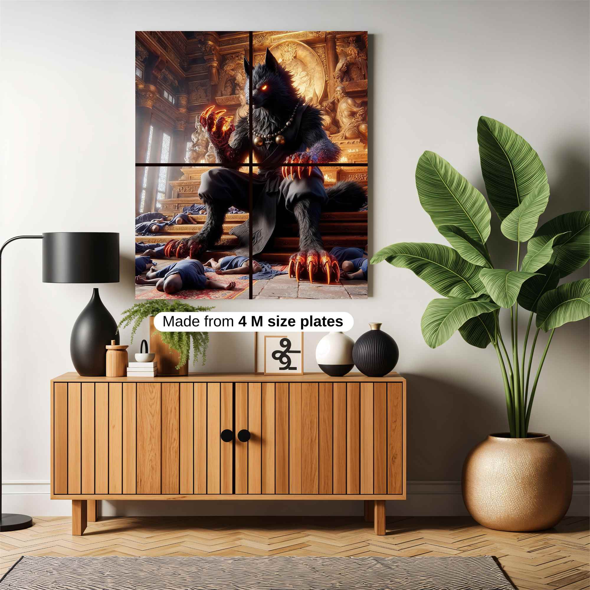 Amaterasu Wrath Safe Wall Magnetic / M