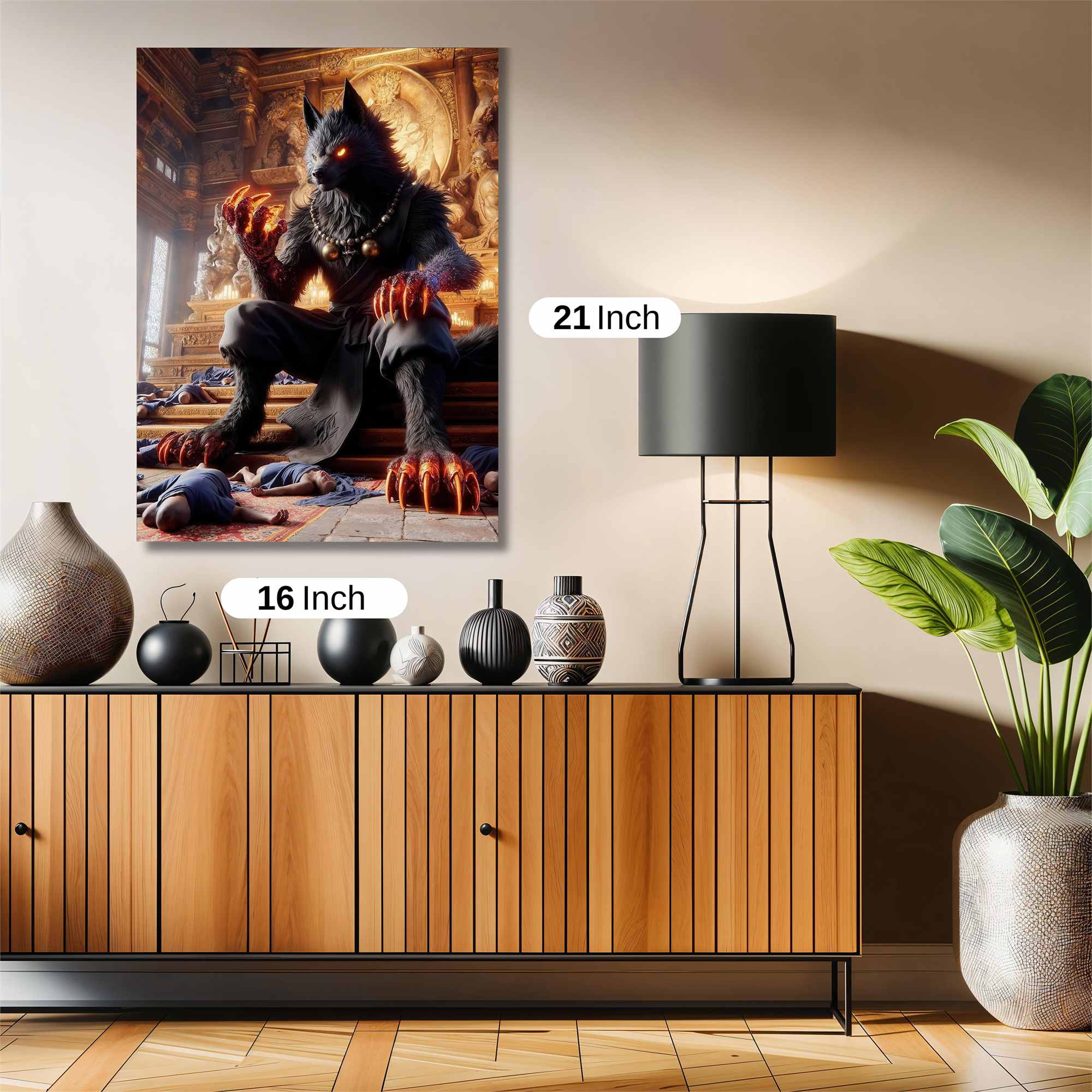 Amaterasu Wrath Safe Wall Magnetic / M