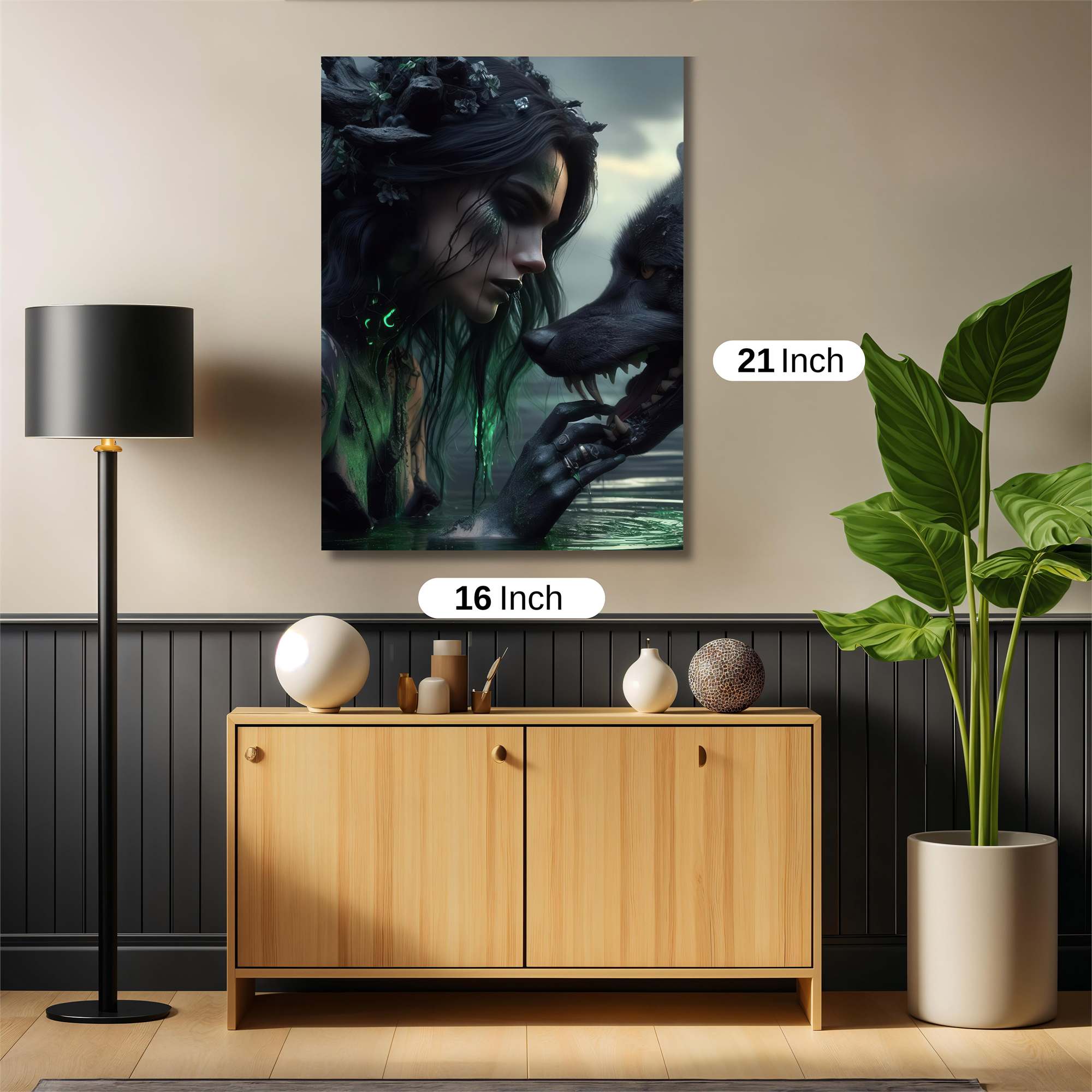 Forest Enchantress Safe Wall Magnetic / M