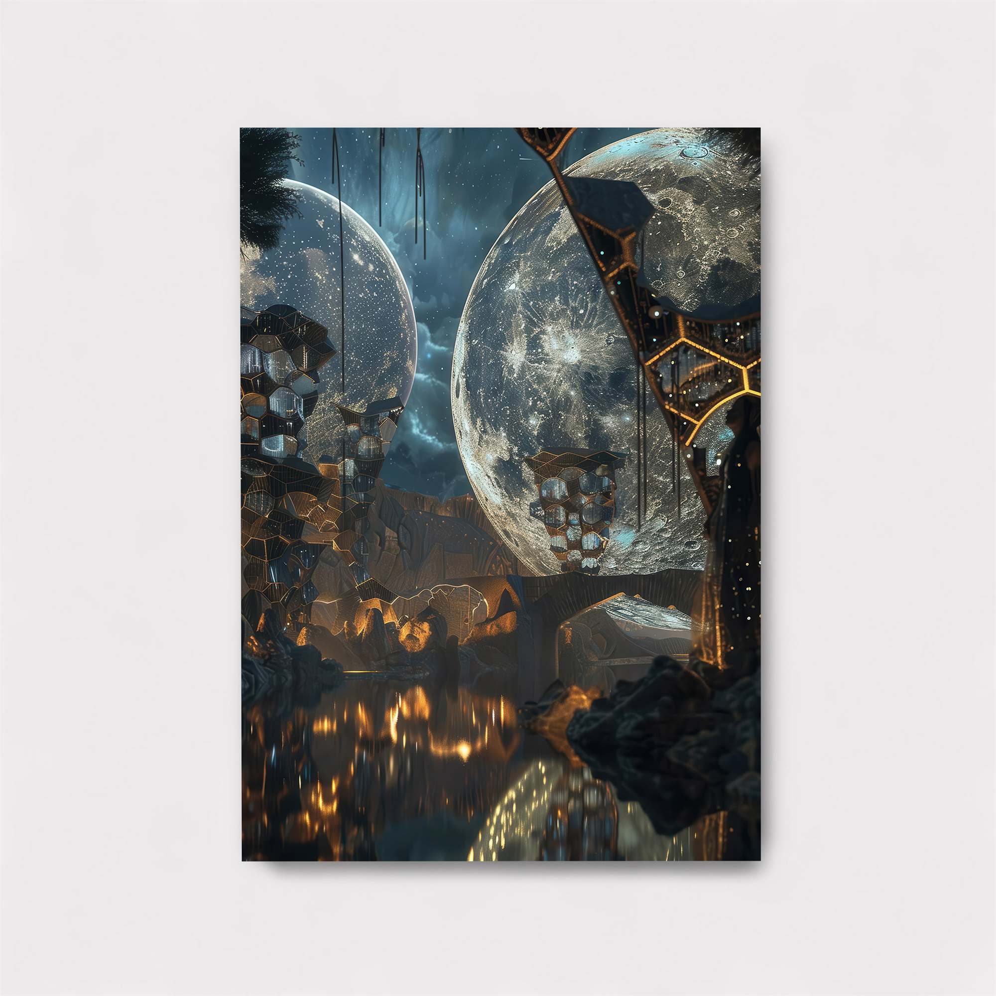 Lunar Whimsy Safe Wall Magnetic / M