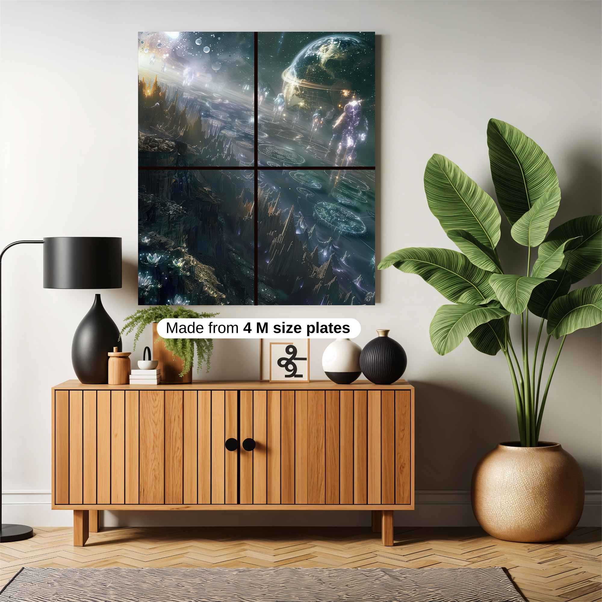 Cosmic Serenity Safe Wall Magnetic / M