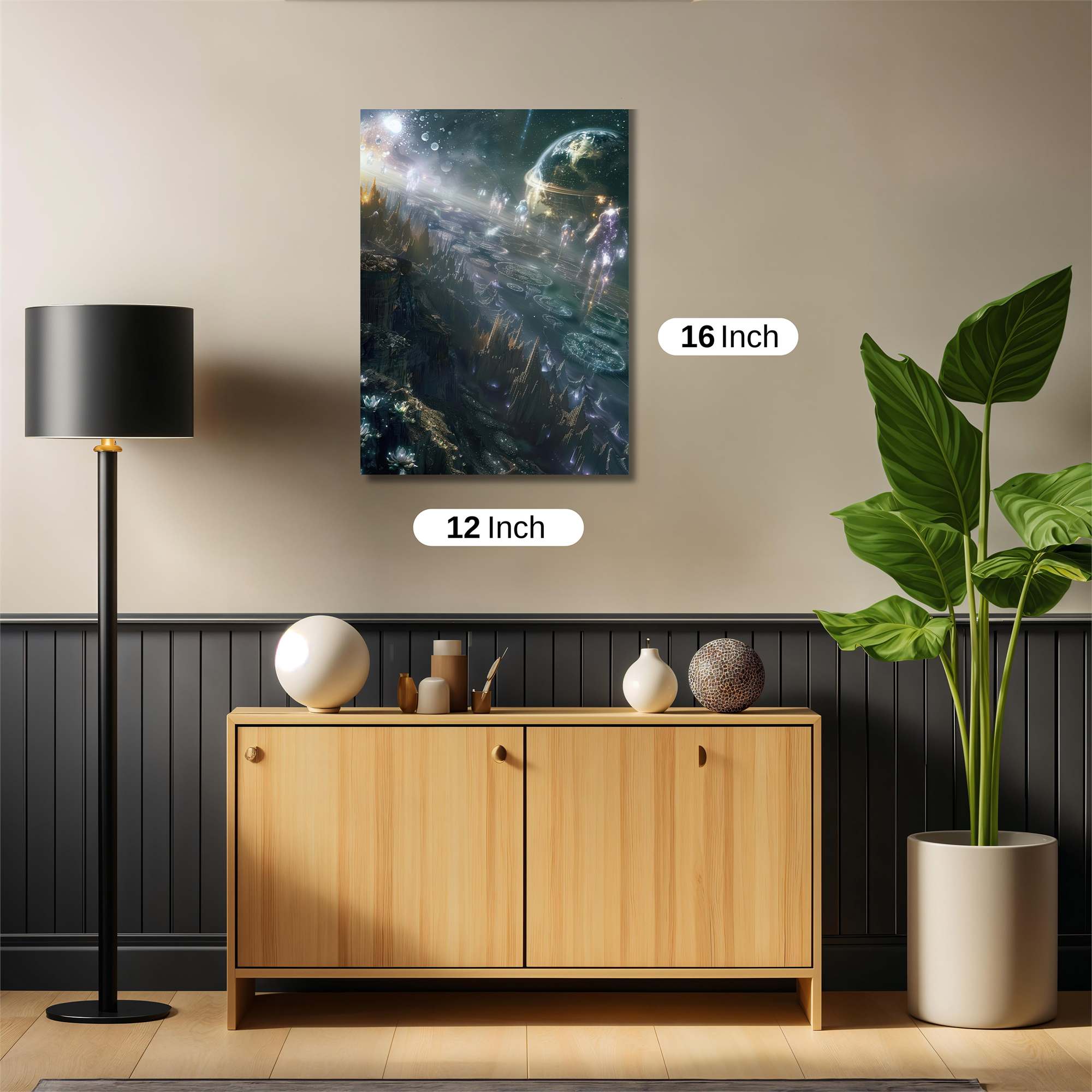 Cosmic Serenity Safe Wall Magnetic / M