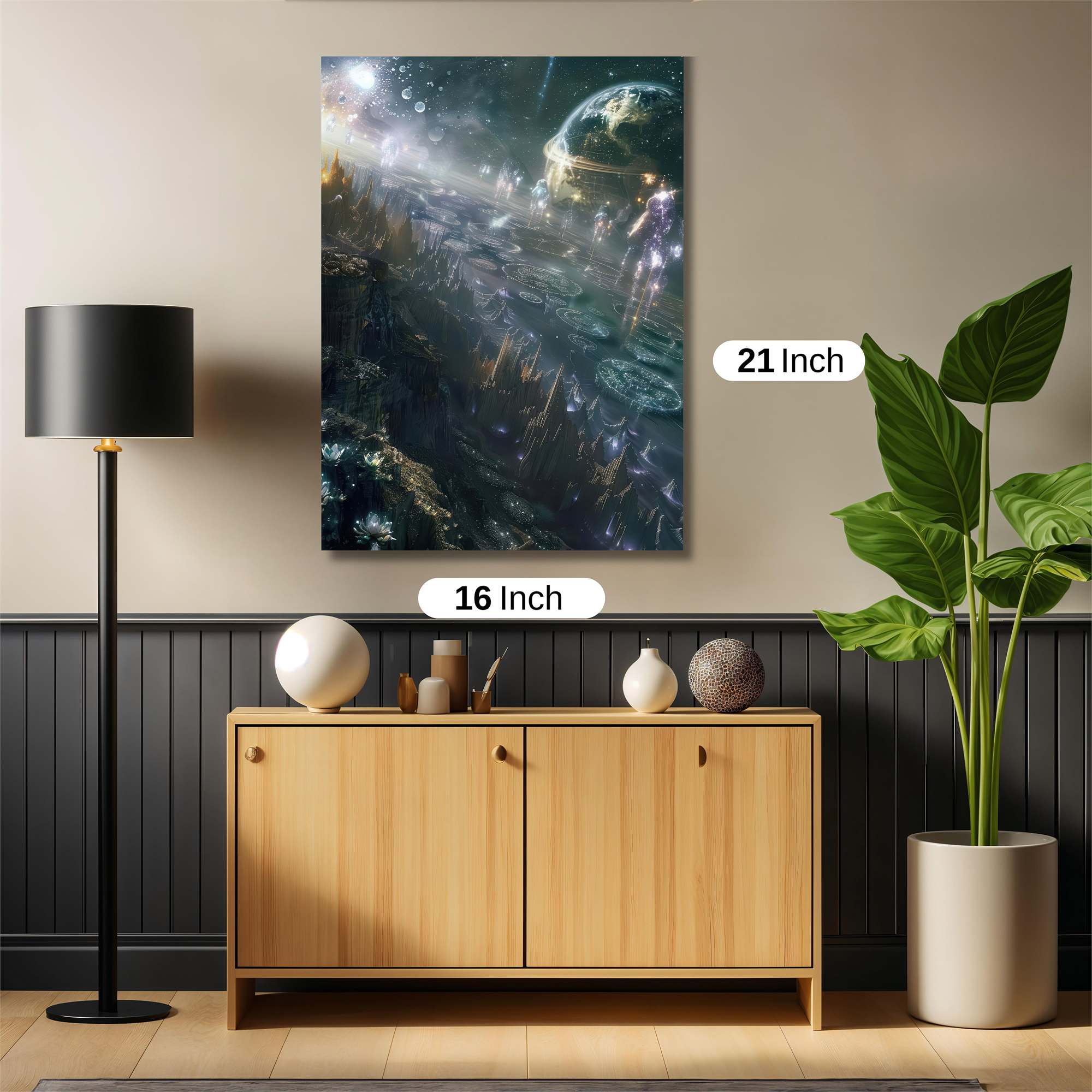 Cosmic Serenity Safe Wall Magnetic / M