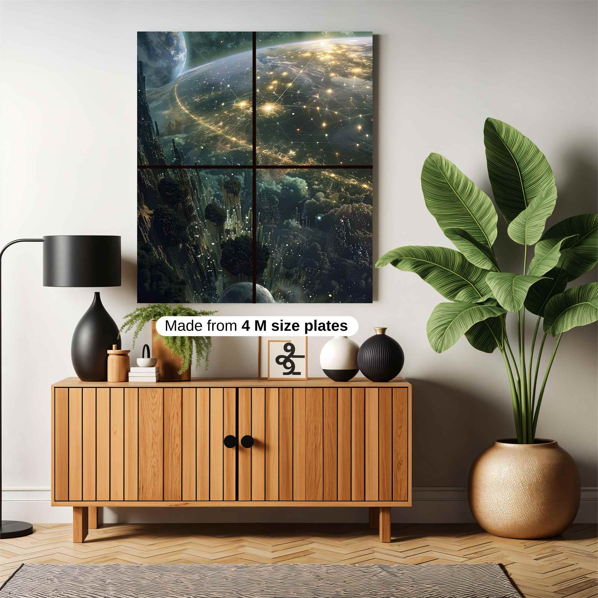 Cosmic Serenity Safe Wall Magnetic / M