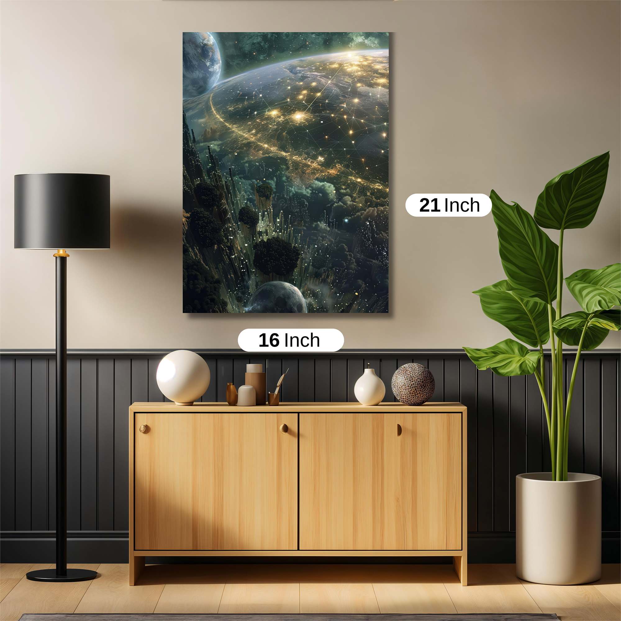 Cosmic Serenity Safe Wall Magnetic / M