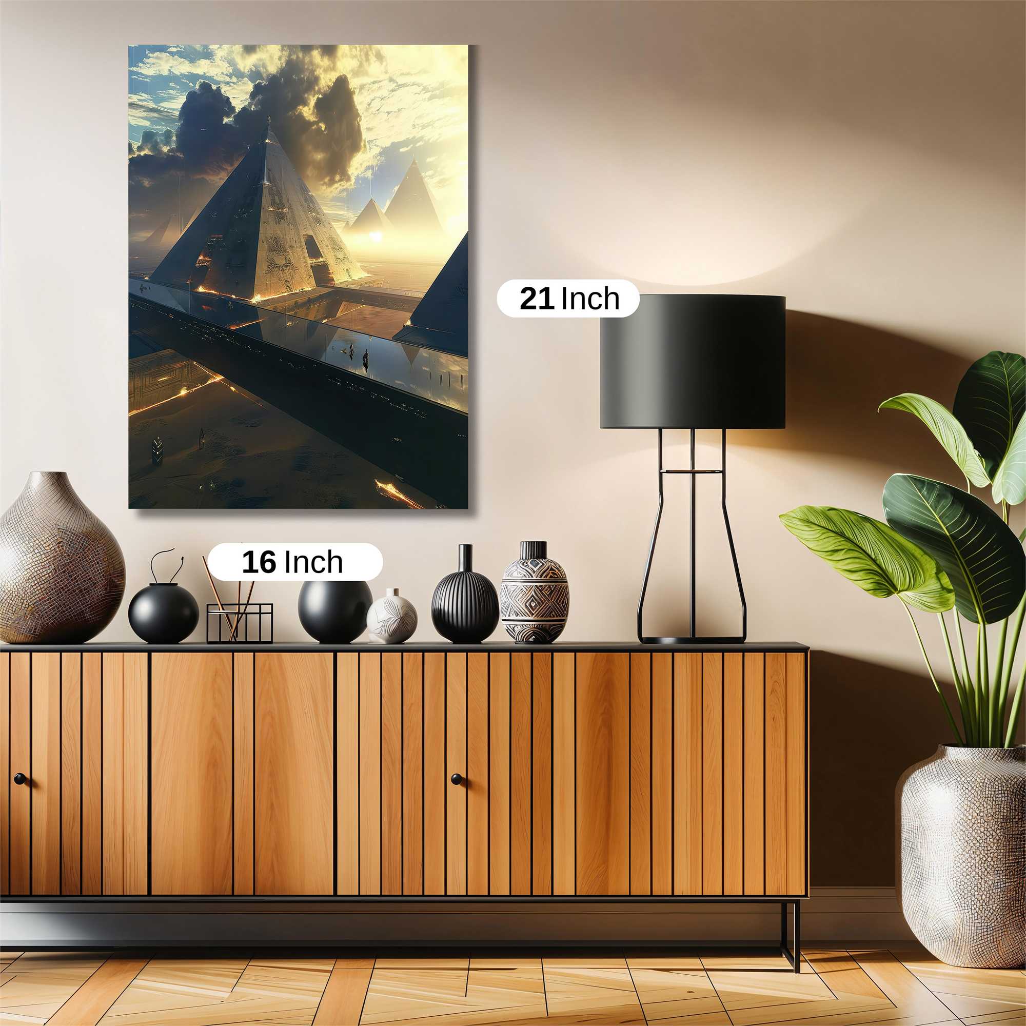 Pyramid Twilight Safe Wall Magnetic / M