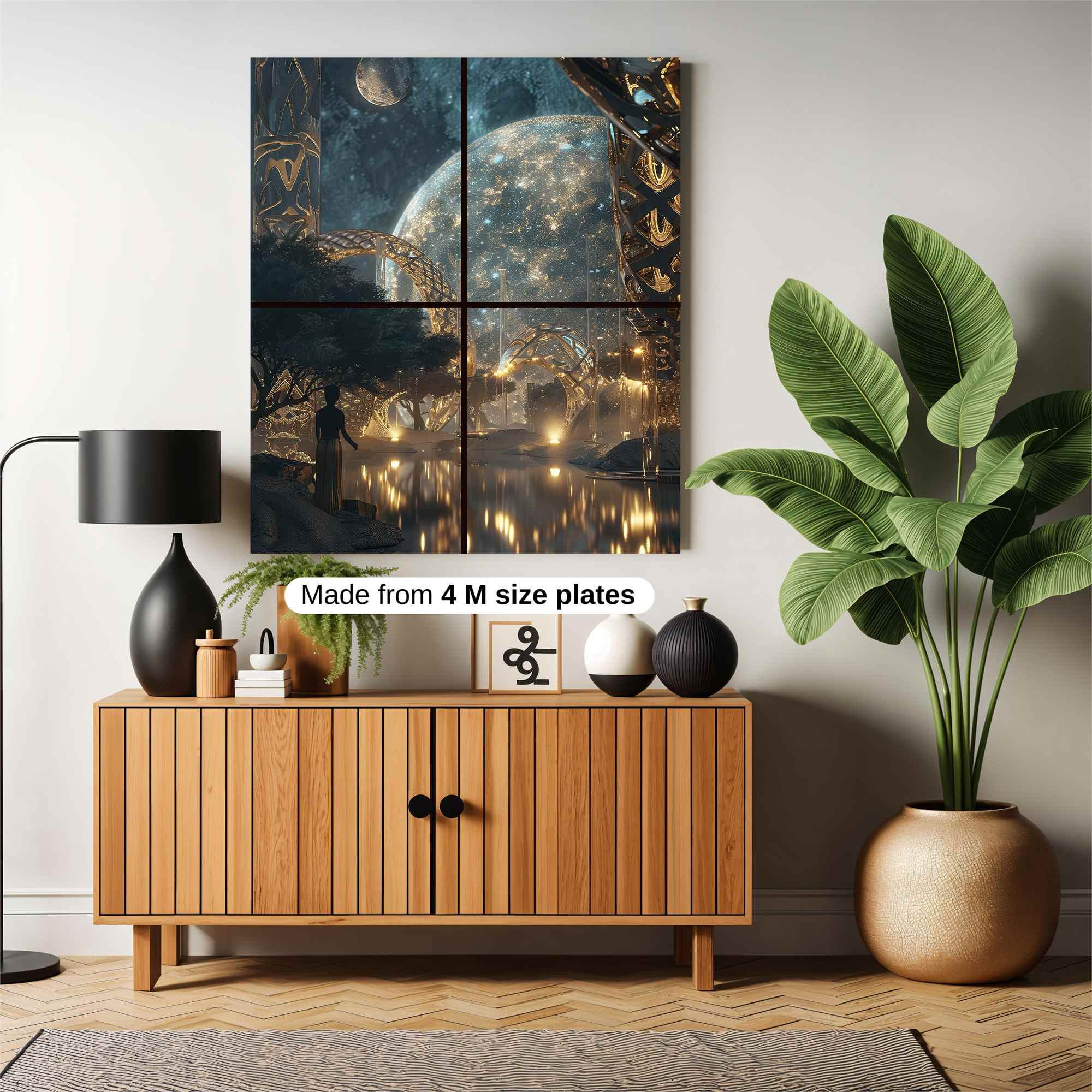 Lunar Serenity Safe Wall Magnetic / M